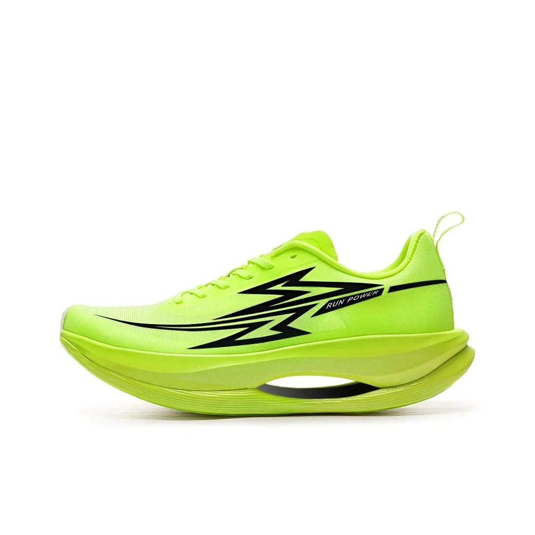 Dynamic Power Амортизация Oтскок Устойчивость к истиранию Противоскользящий Низкий Топ Марафон Беговые кроссовки Унисекс Jadeite Зеленый