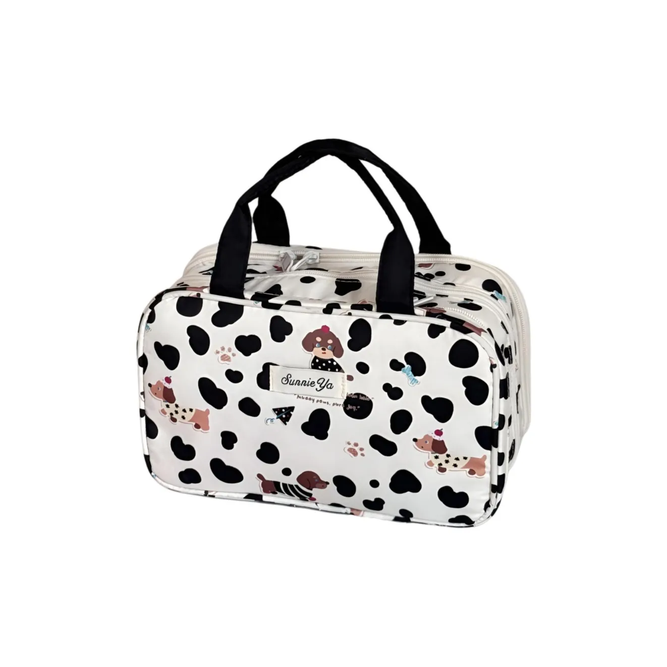 YUANDAOQIN Косметичка с пятном таксы