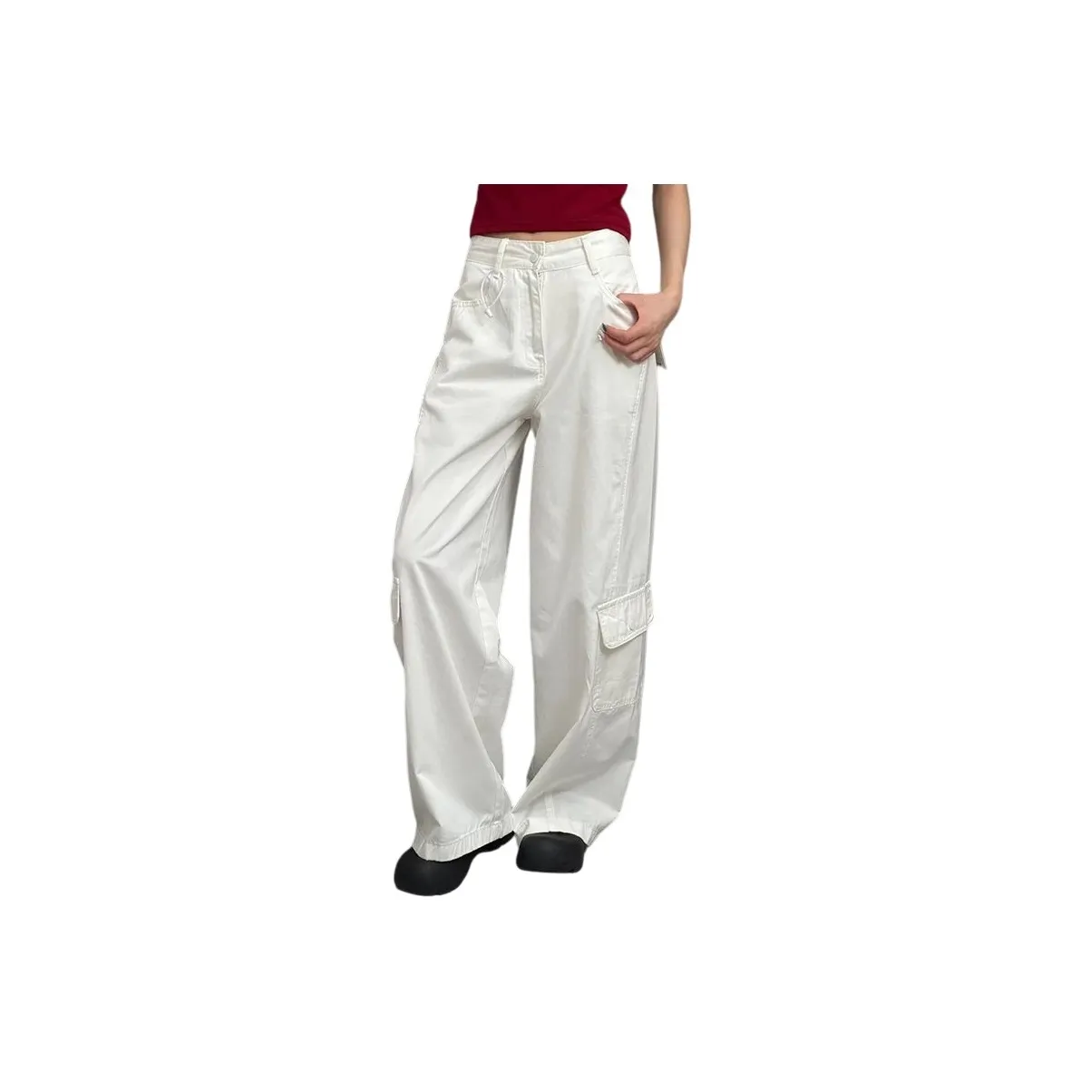 FLIM Белый Женские Джинсы