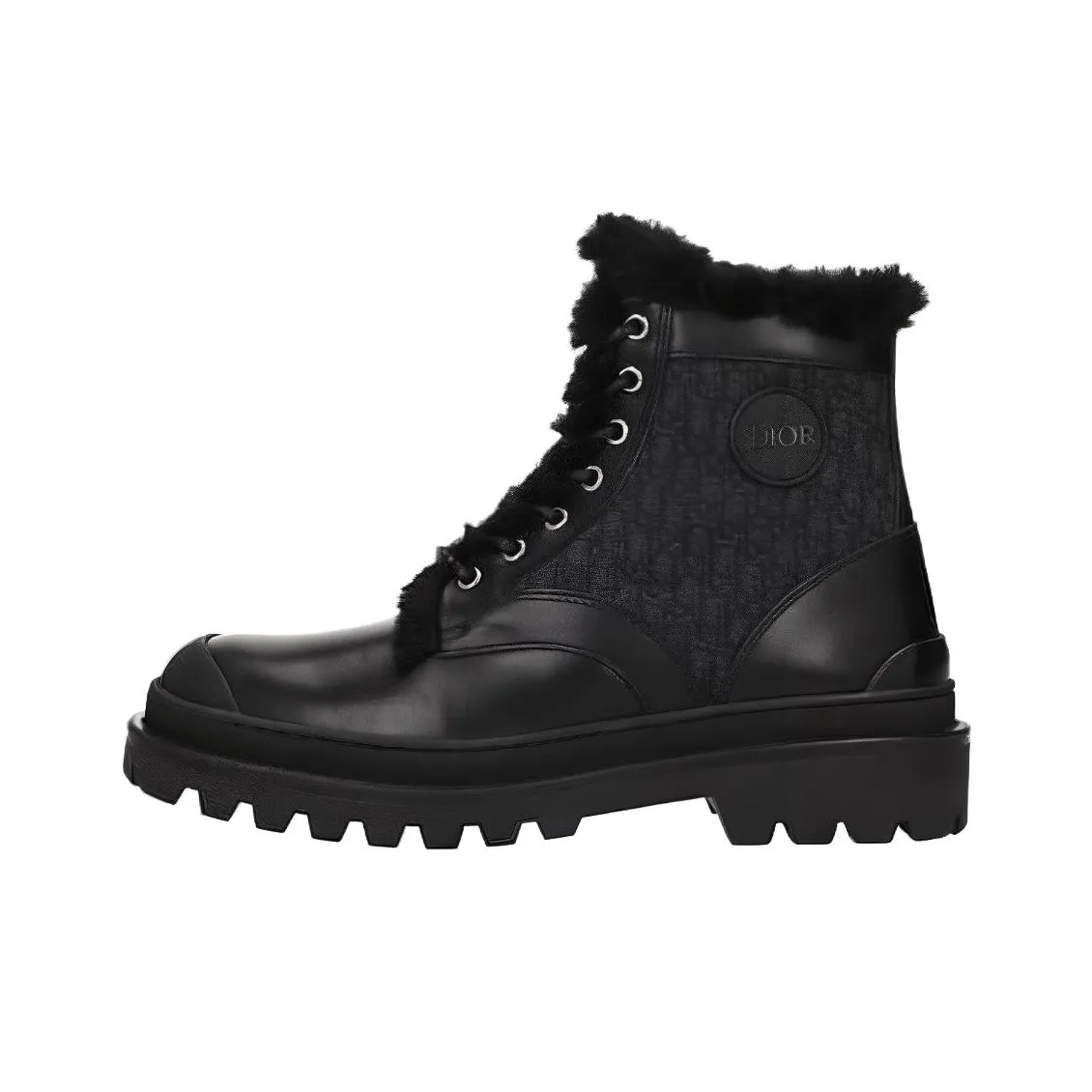 DIOR Explorer Ankle Boots Men Black