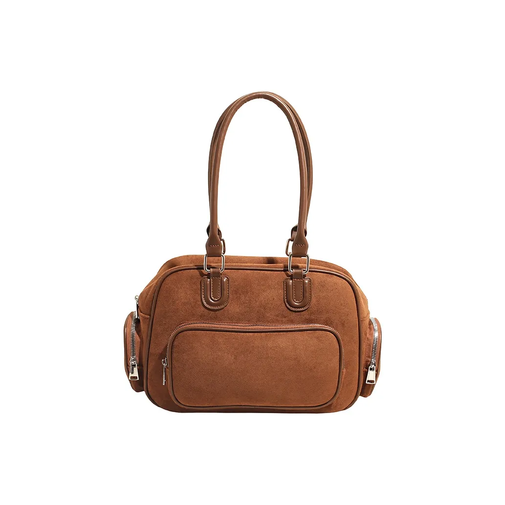 XOKY Замшевая сумка через плечо женская многоцветная