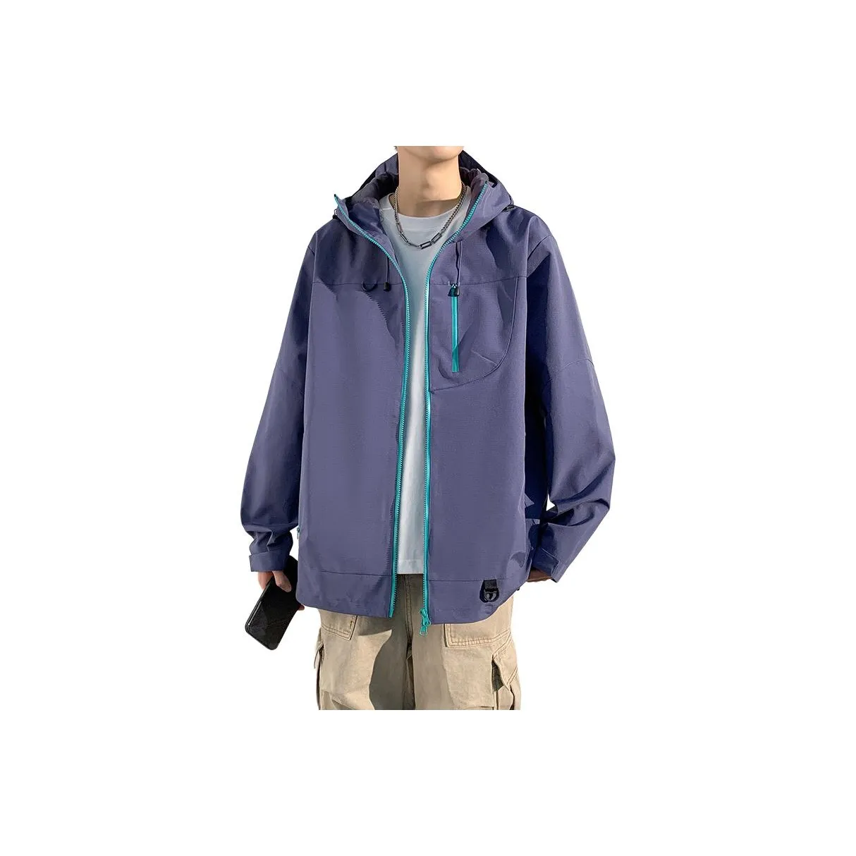 ONE PIECE Водонепроницаемый и Ветрозащитный для сохранения тепла Ветровка Унисекс