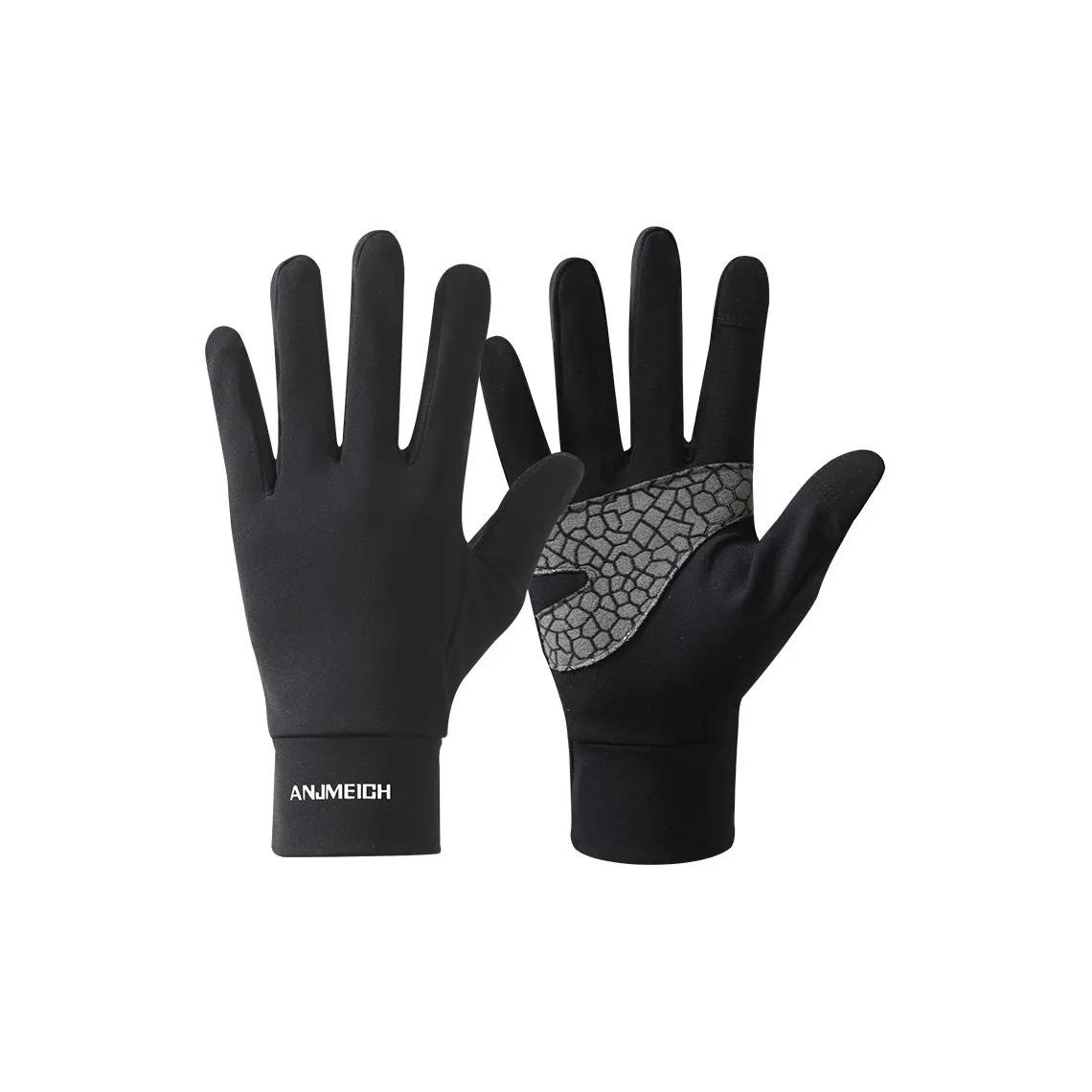 ЮЙЧЖАОЛИНЬ Тонкий флис теплые перчатки унисекс