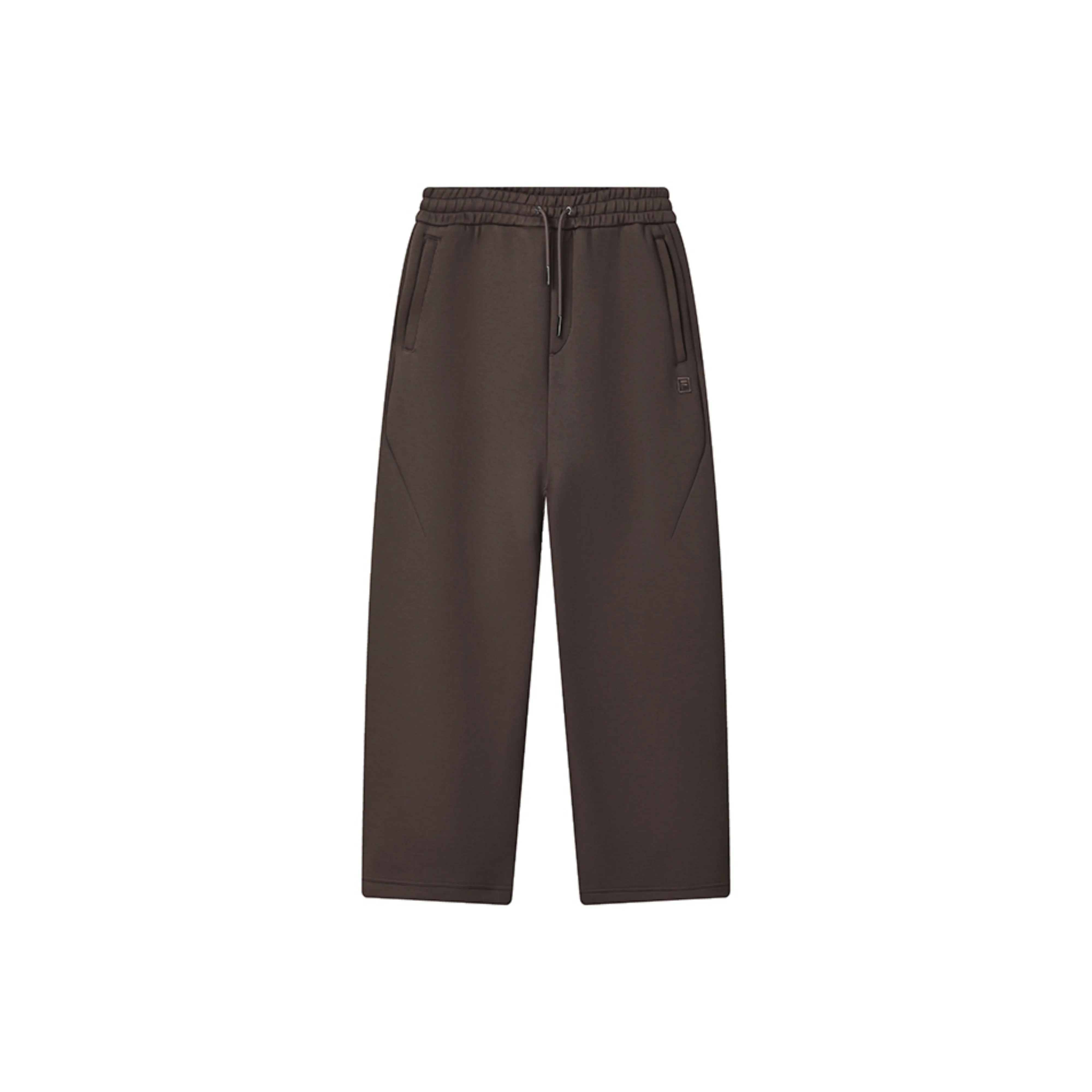 FILA MILANO Collection Трикотажная ткань Брюки Мужские Темно-серый Коричневый