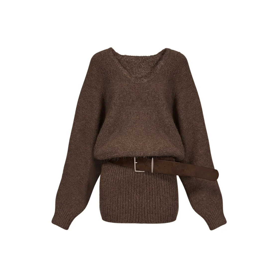 ZUKIZUKI Длинное платье с длинными рукавами женское