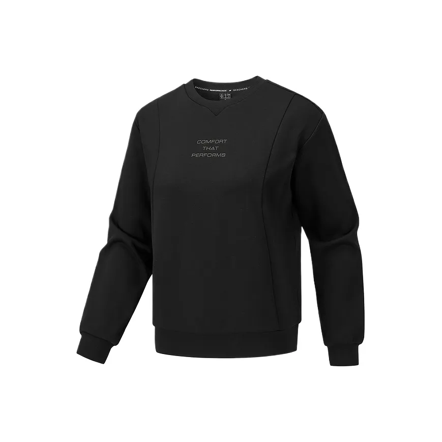Свитшот Skechers Comfort Sports Series женский угольно-черный