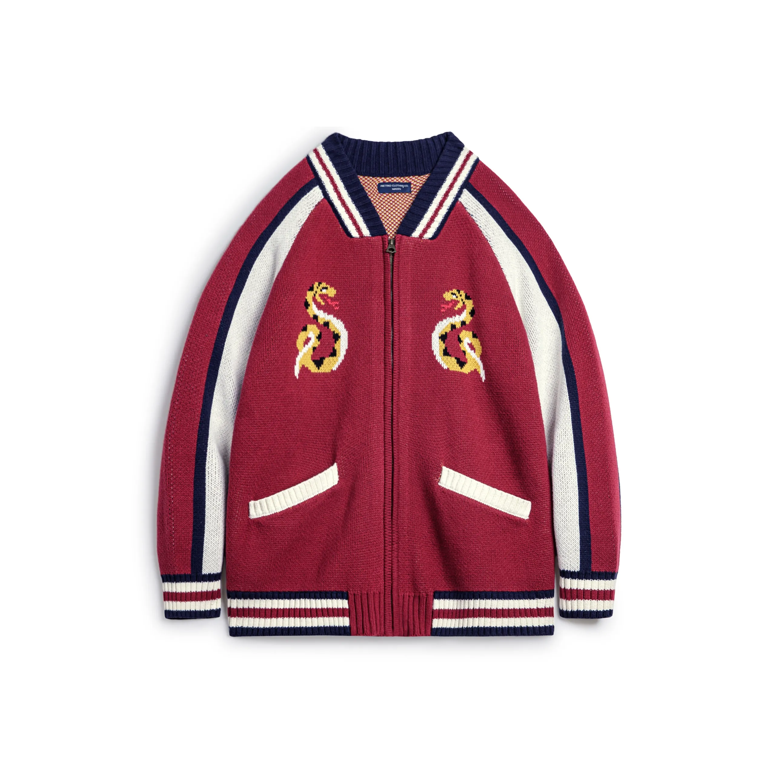 MADEN Amekaji Red Unisex Jackets