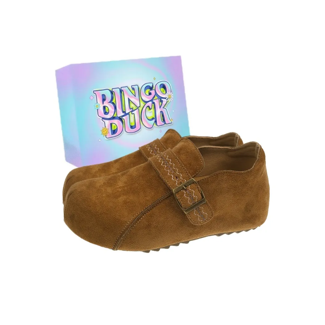 BINGO DUCK Винтажные лоферы для женщин