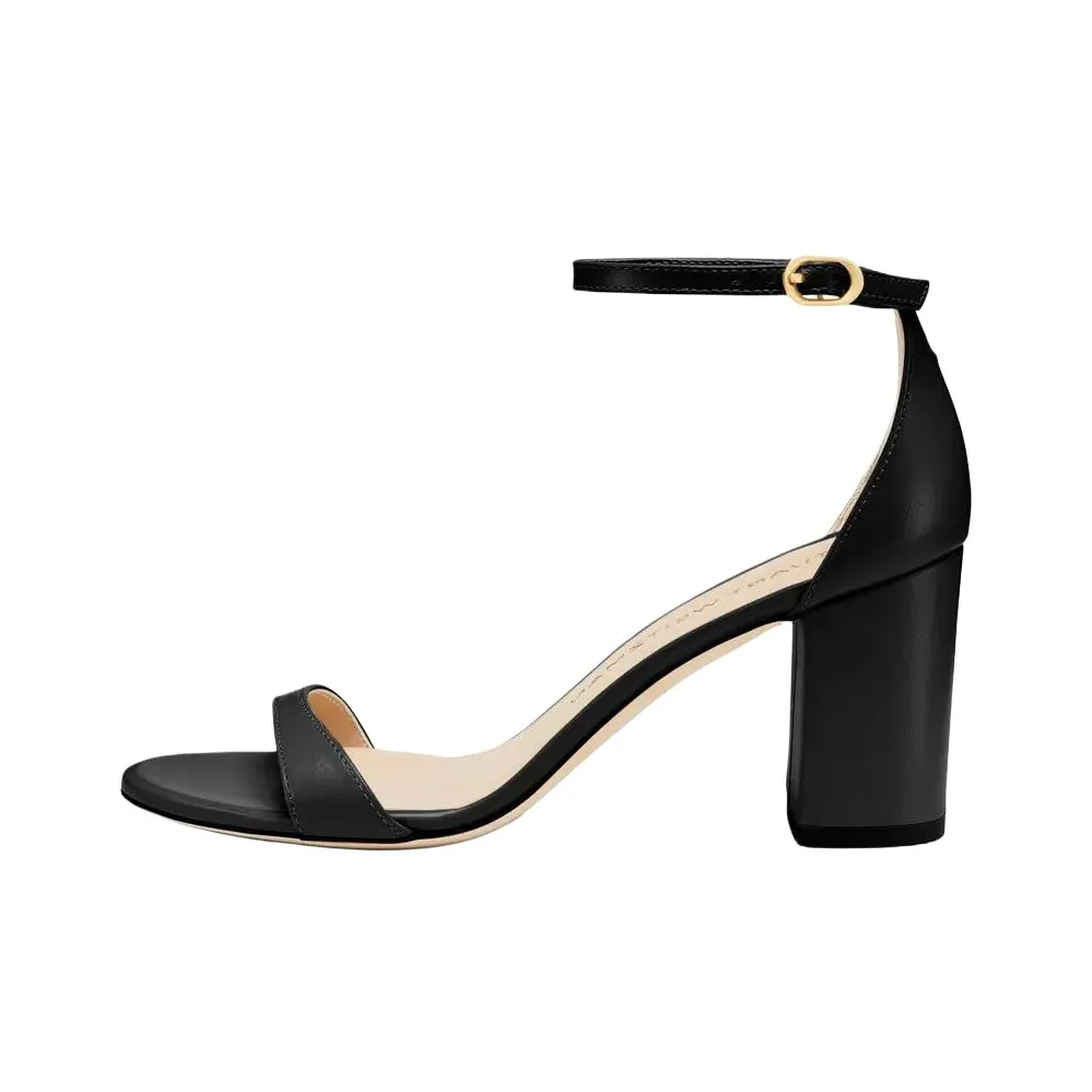 Stuart Weitzman SW NEARLYNUDE One Ремень Сандалии Женские Черный