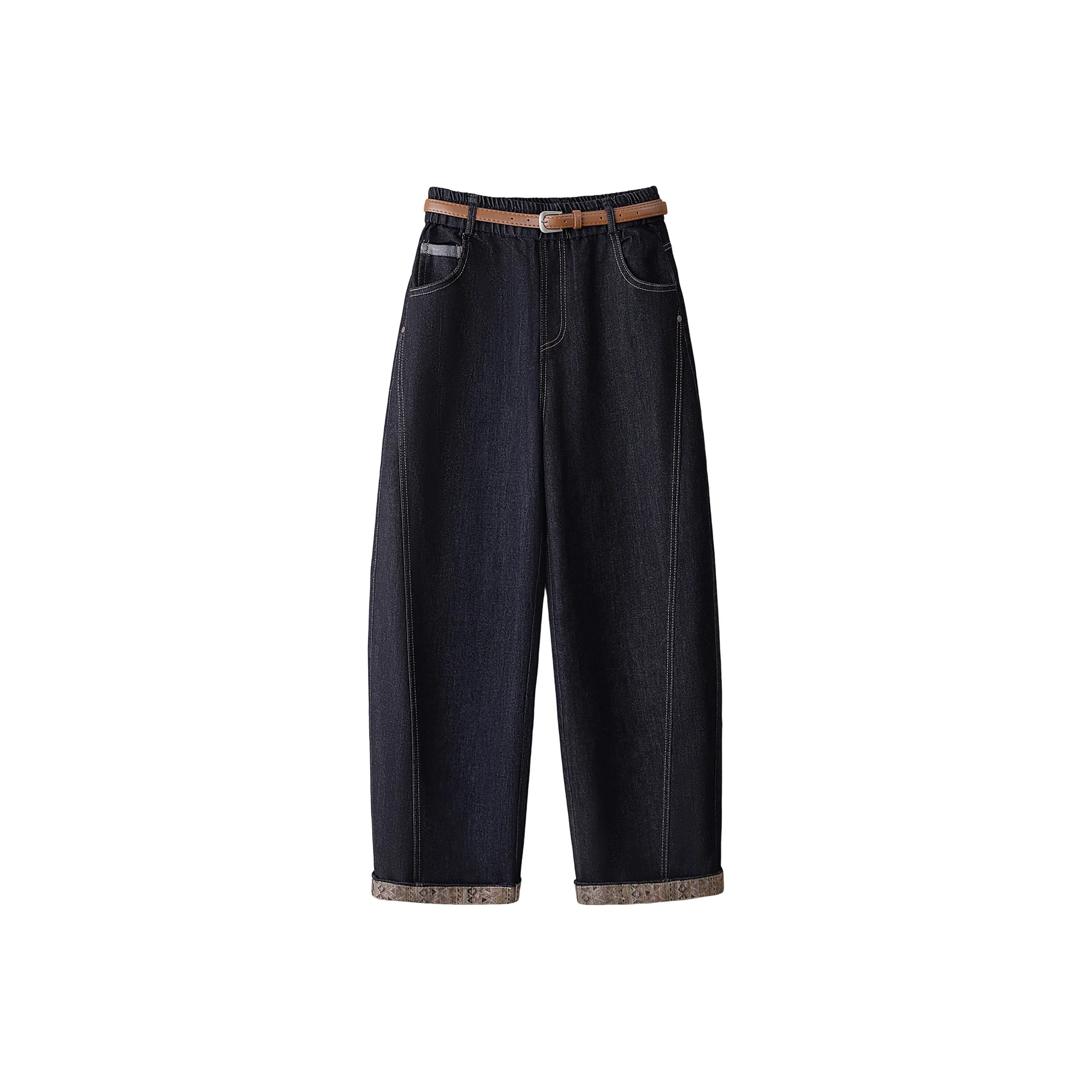 Cypress House Темно-синие женские джинсы