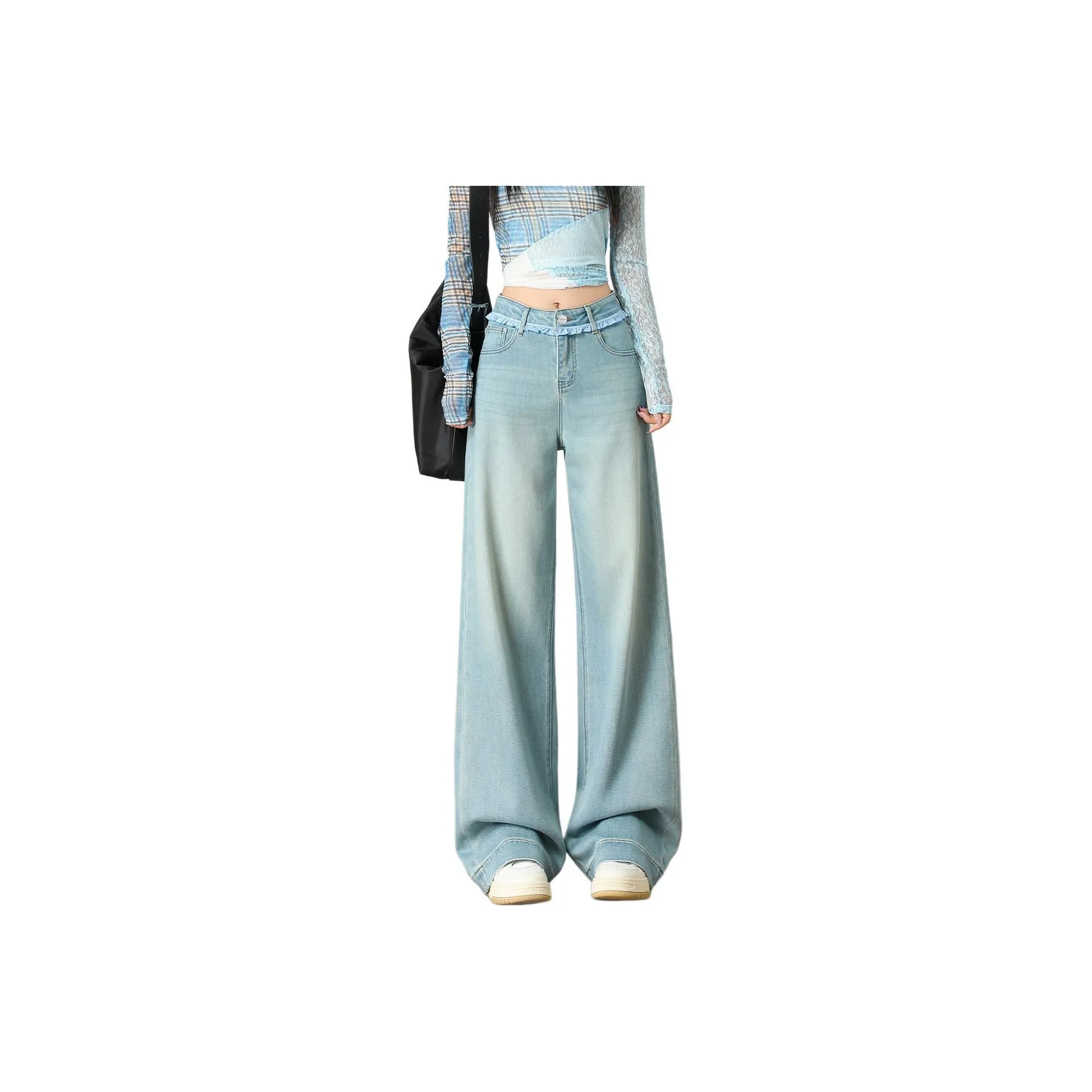 CHOCOOLATE Ностальгический синий Женские джинсы