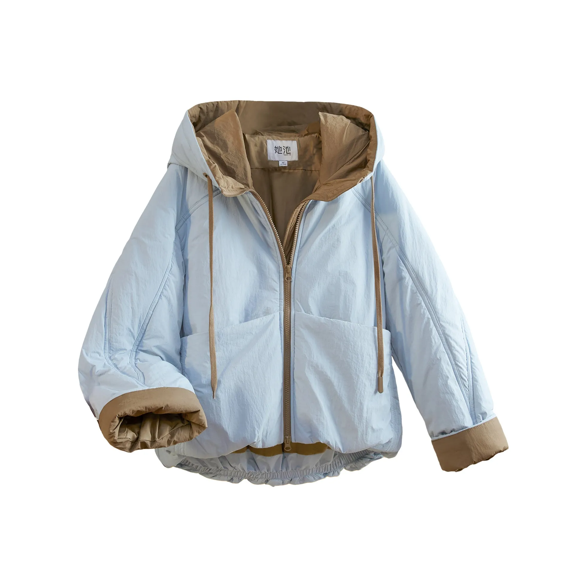 TOUCH Пуховая куртка Женская Светло-синяя