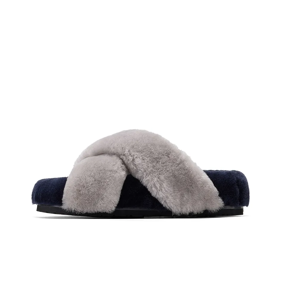 GG CC Верхняя одежда Шерсть Тапочки Женские