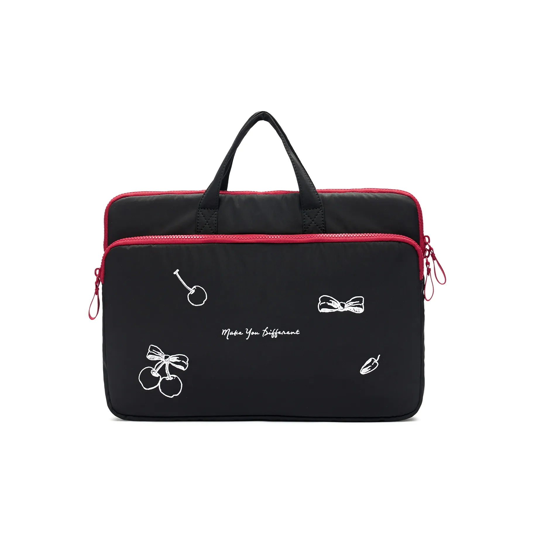 MYD Полиамид Ноутбук Сумка Стандартная Унисекс Черный