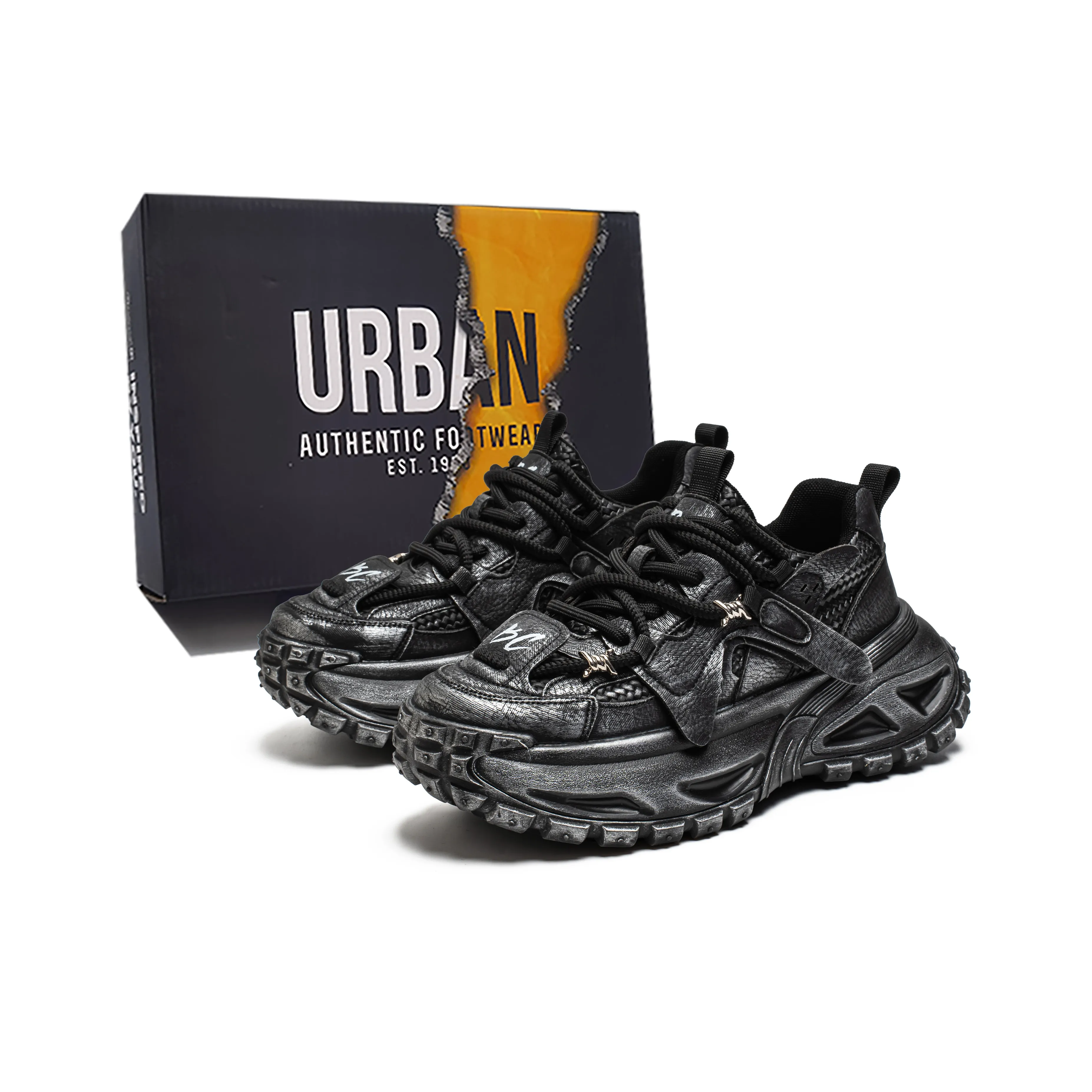 URBAN AUTHENTIC Высота Увеличивающие Износостойкие Легкие Противоскользящие Низкие Топ Кроссовки Мужские