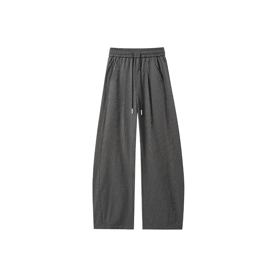 ZUOFEILI Черные Унисекс Повседневные Штаны