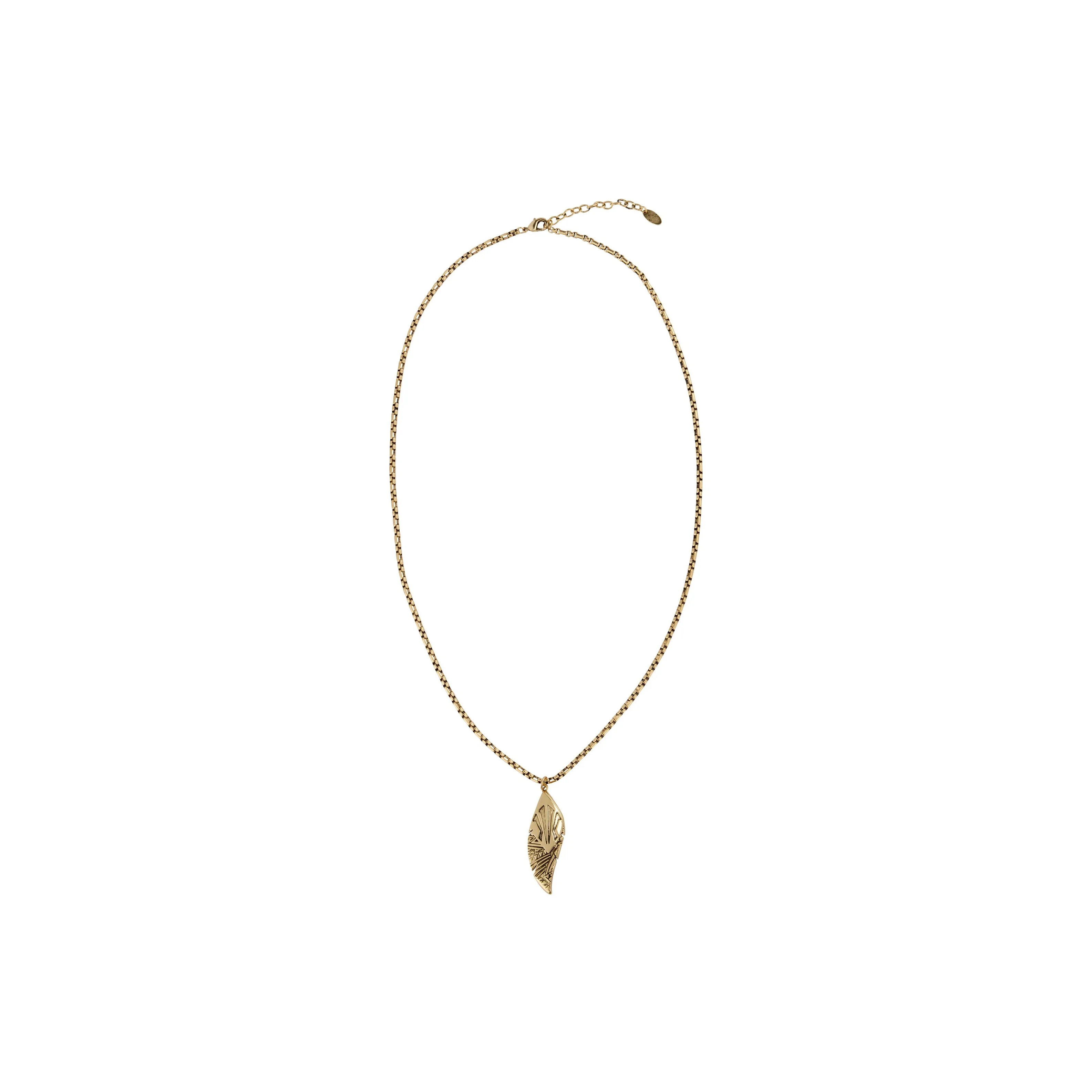 ANTA Медный сплав Ожерелья Унисекс Золото