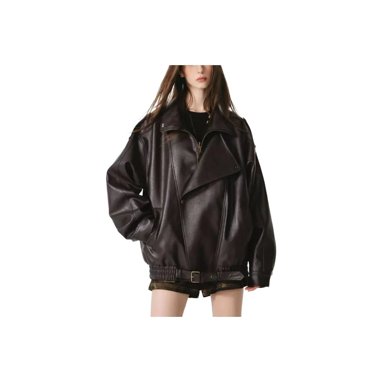 W9H2 Унисекс Кожаные куртки