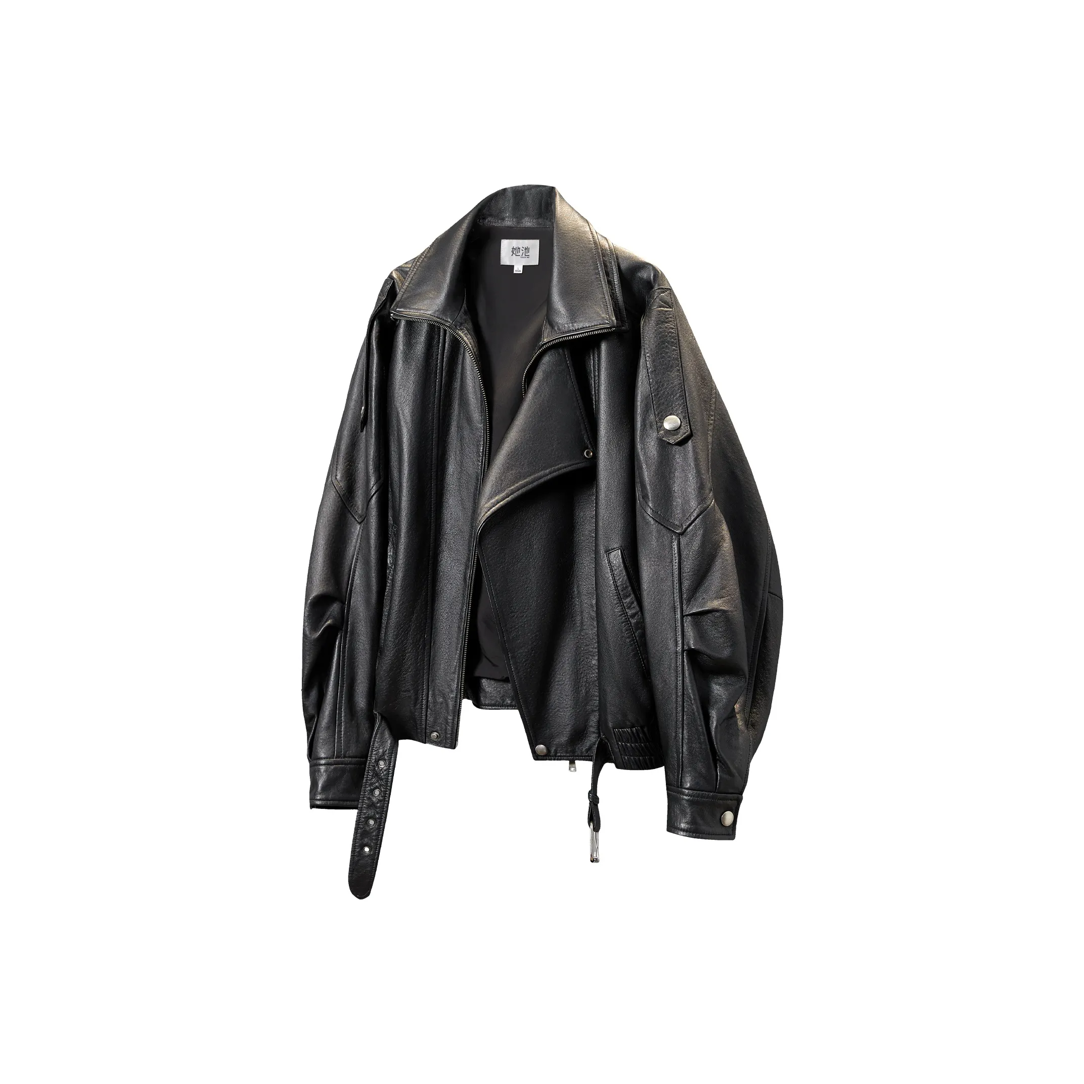 TOUCH Кожа Куртка Женская Черная