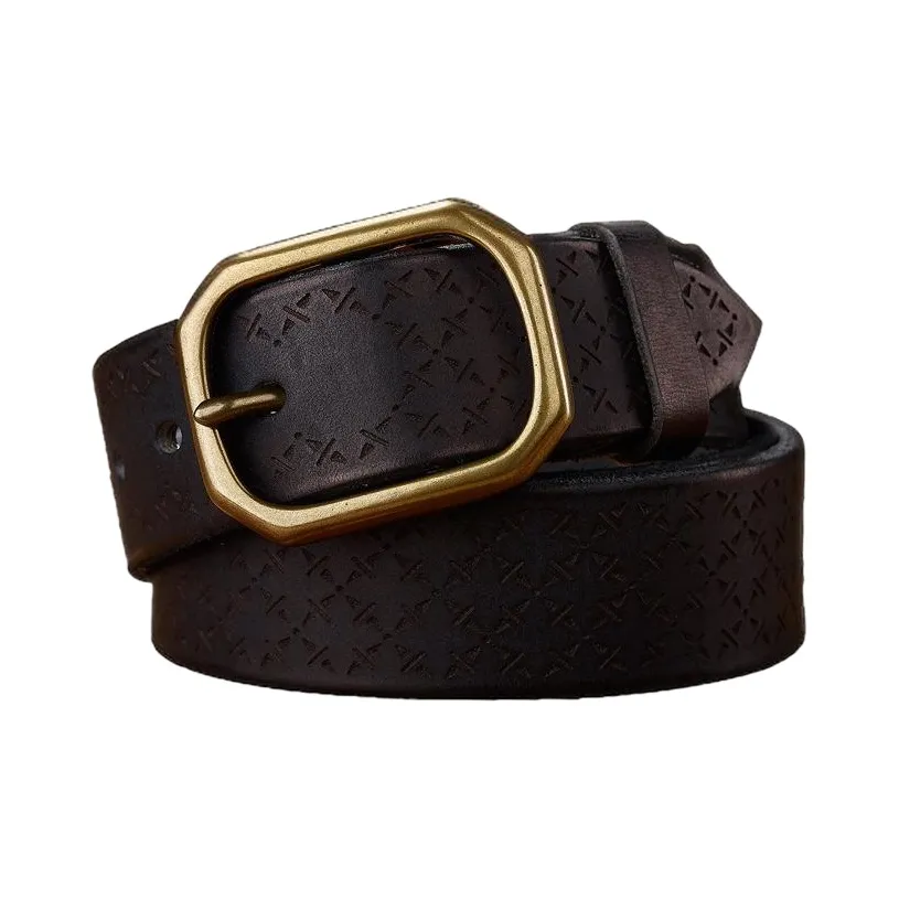 MH Ремни из коровьей кожи Мужской 3,8 см