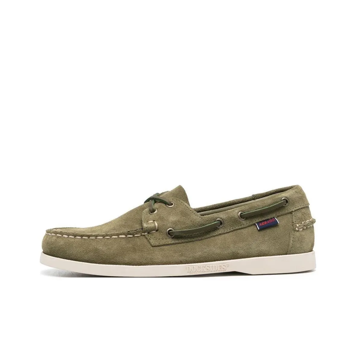 Sebago Boat Shoes Men Army Green