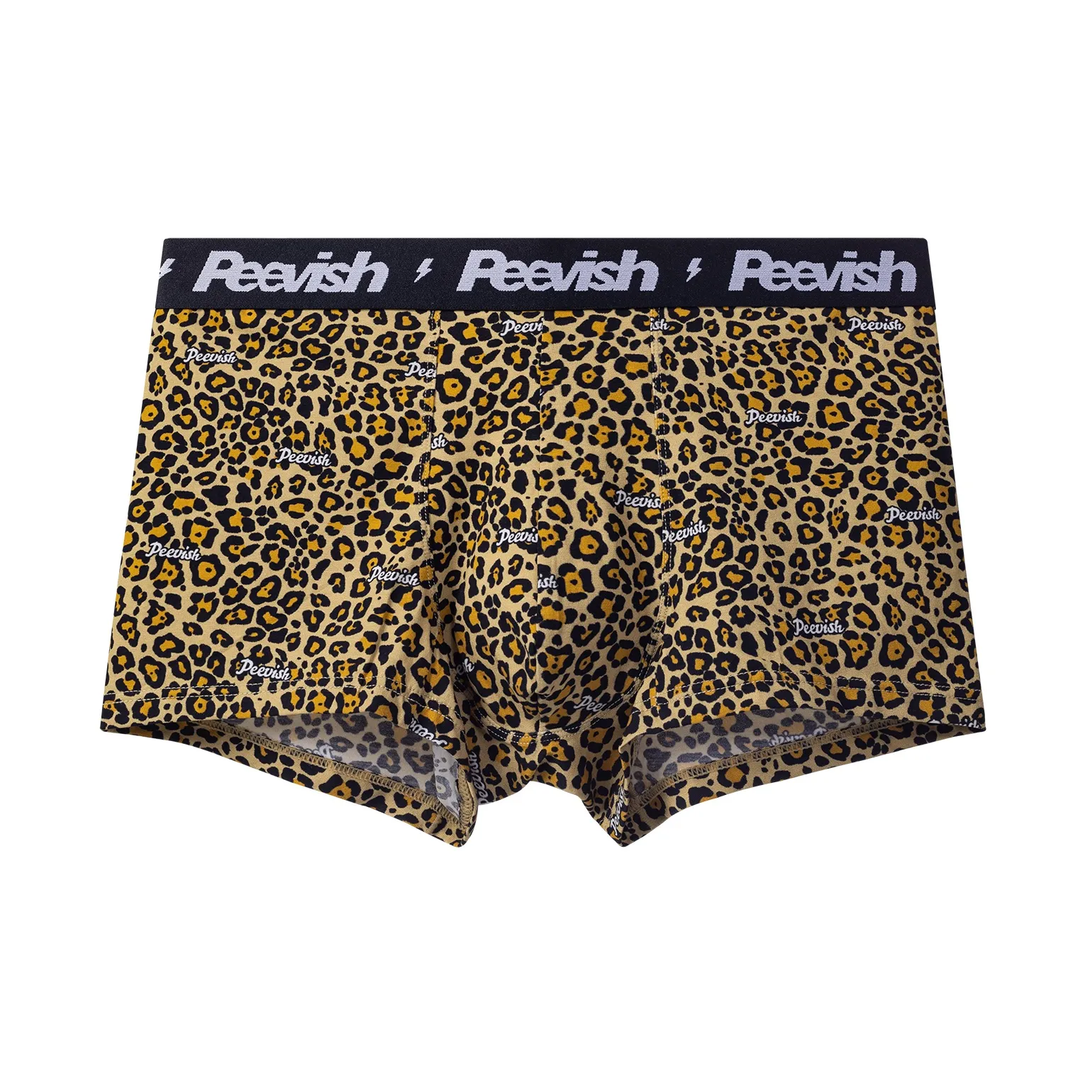 PEEVISH Мужской боксер с леопардовым принтом