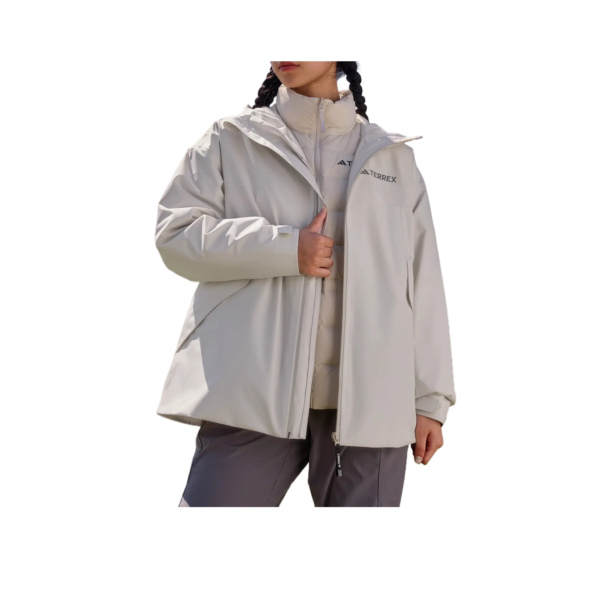 Adidas Водонепроницаемый Wa Ветрозащитный To Сохранять тепло Ветровка Женские