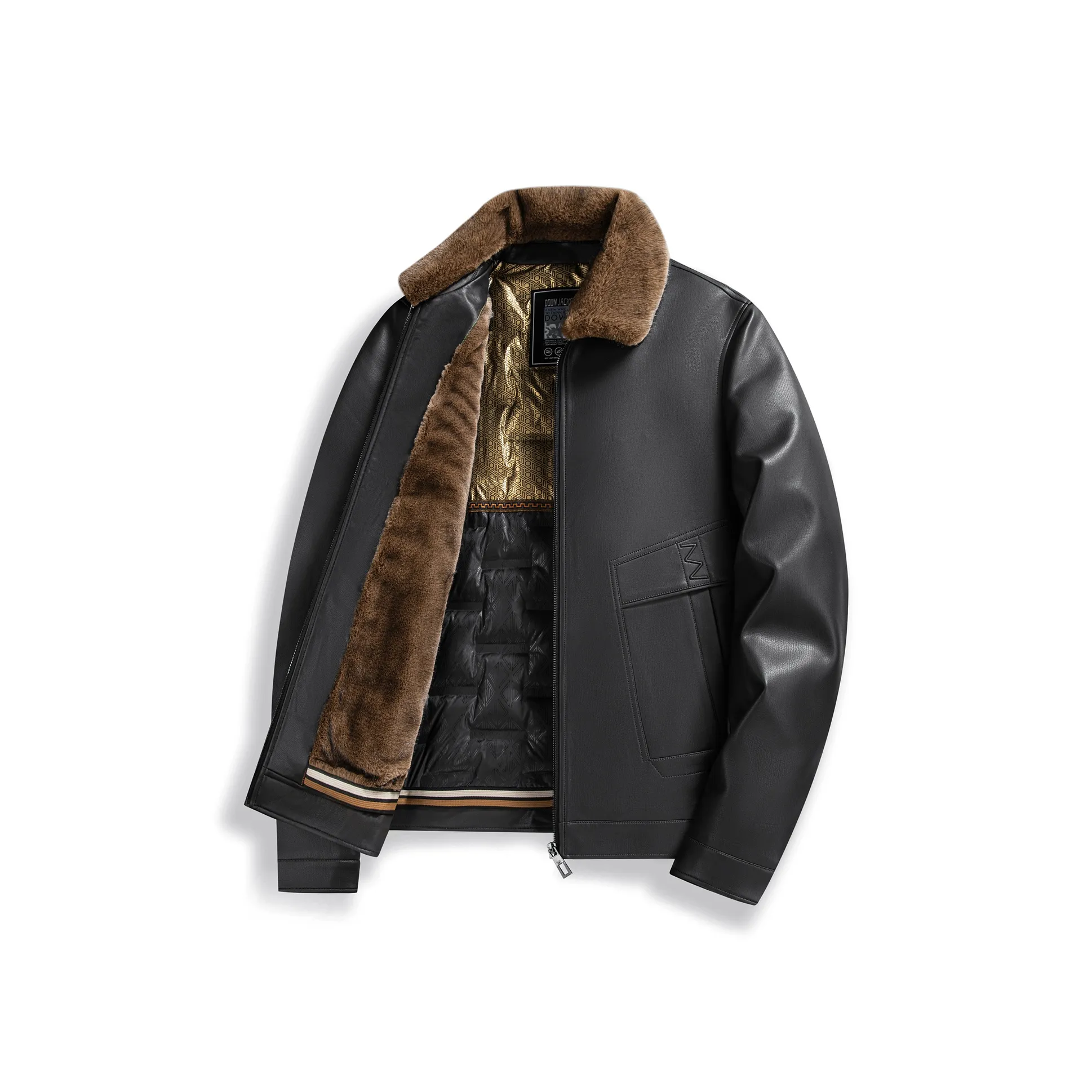 Vintage Cars Кожаная куртка Мужская