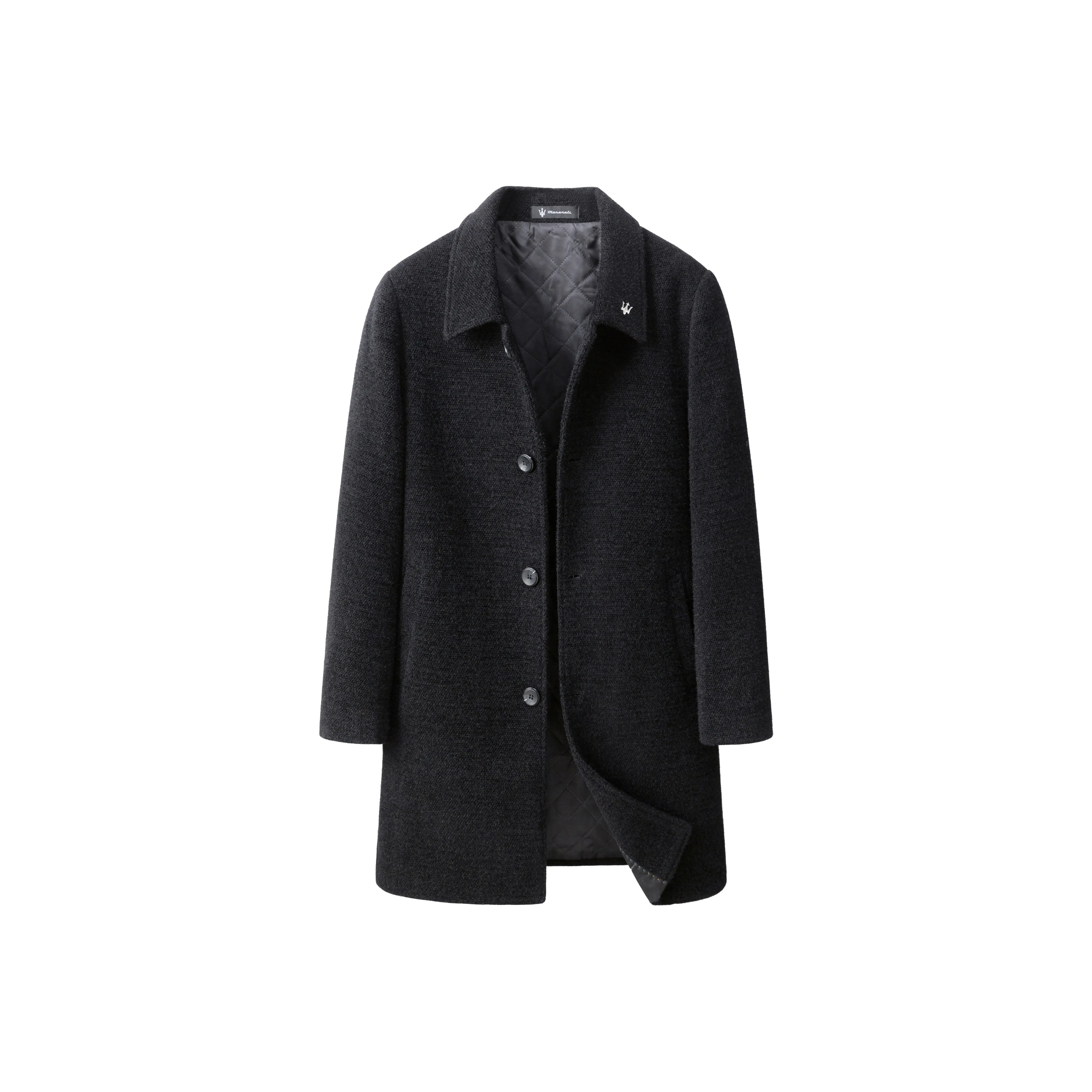 Maserati Черное Мужское Пальто
