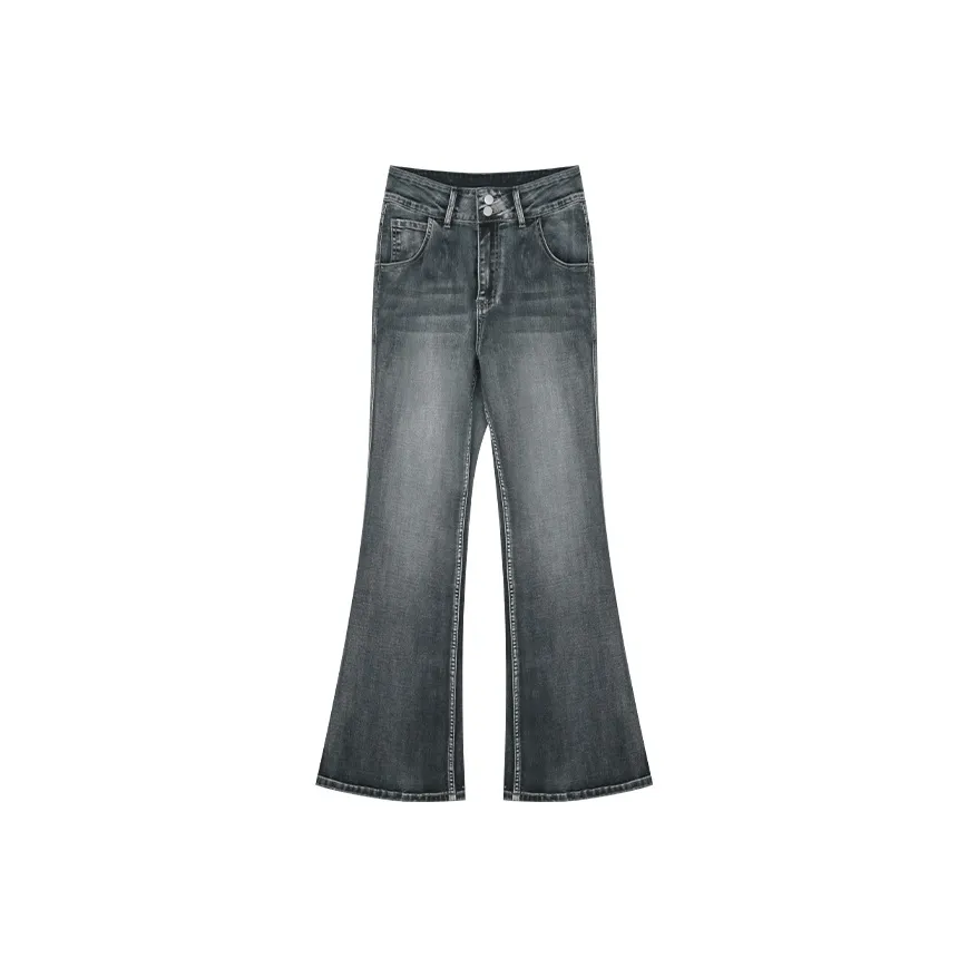 Gray Women's Jeans Серые женские джинсы