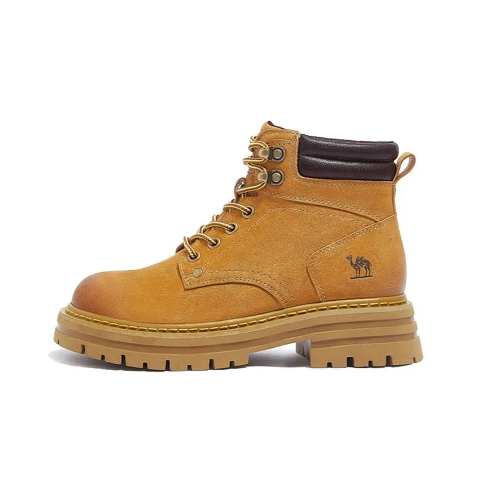 Верблюжий цвет устойчивый к истиранию визуально увеличивает рост короткий для активного отдыха женский земляной желтый