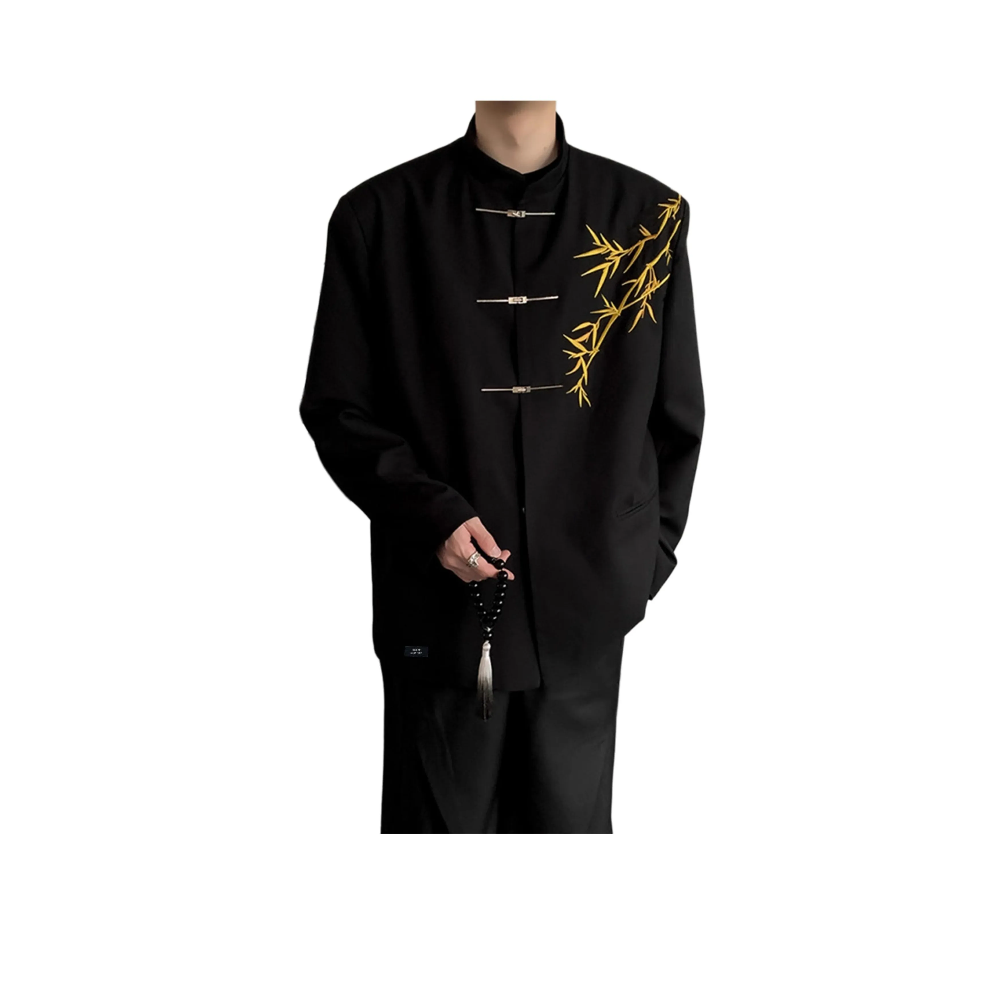 XUBAIHUO Китайский стиль Пальто Унисекс