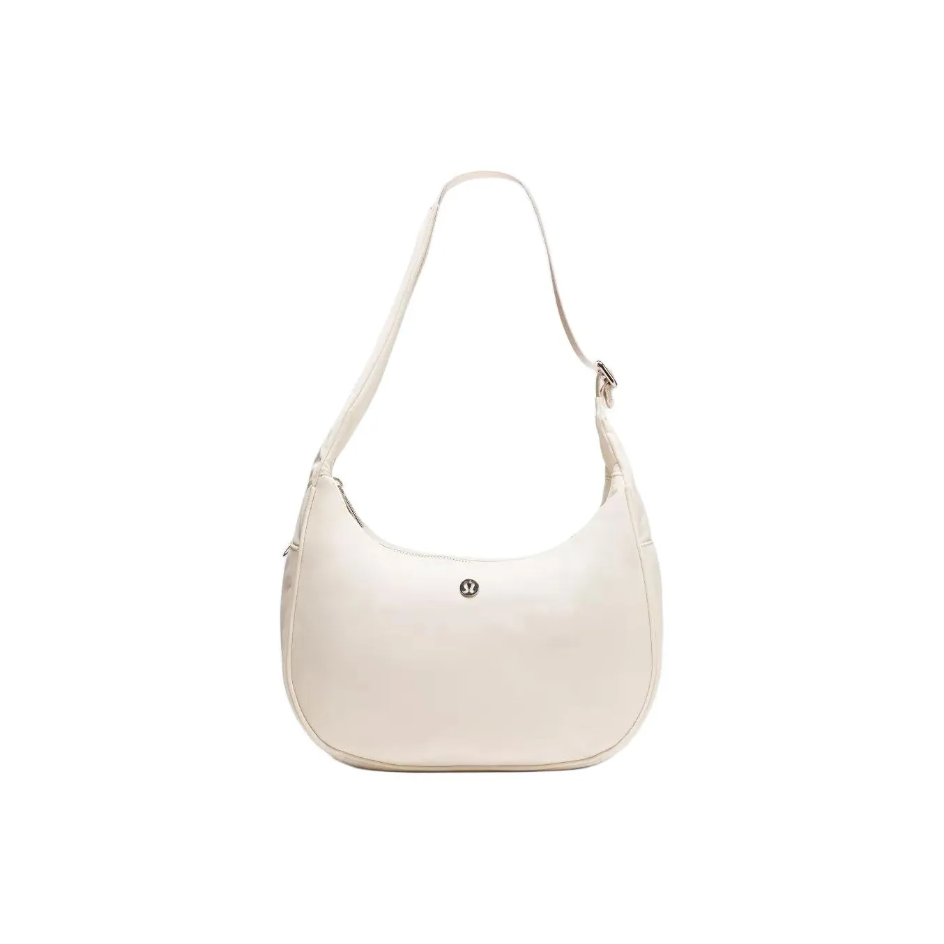 lululemon Нейлоновая Сумка через плечо Мини Женская Айвори