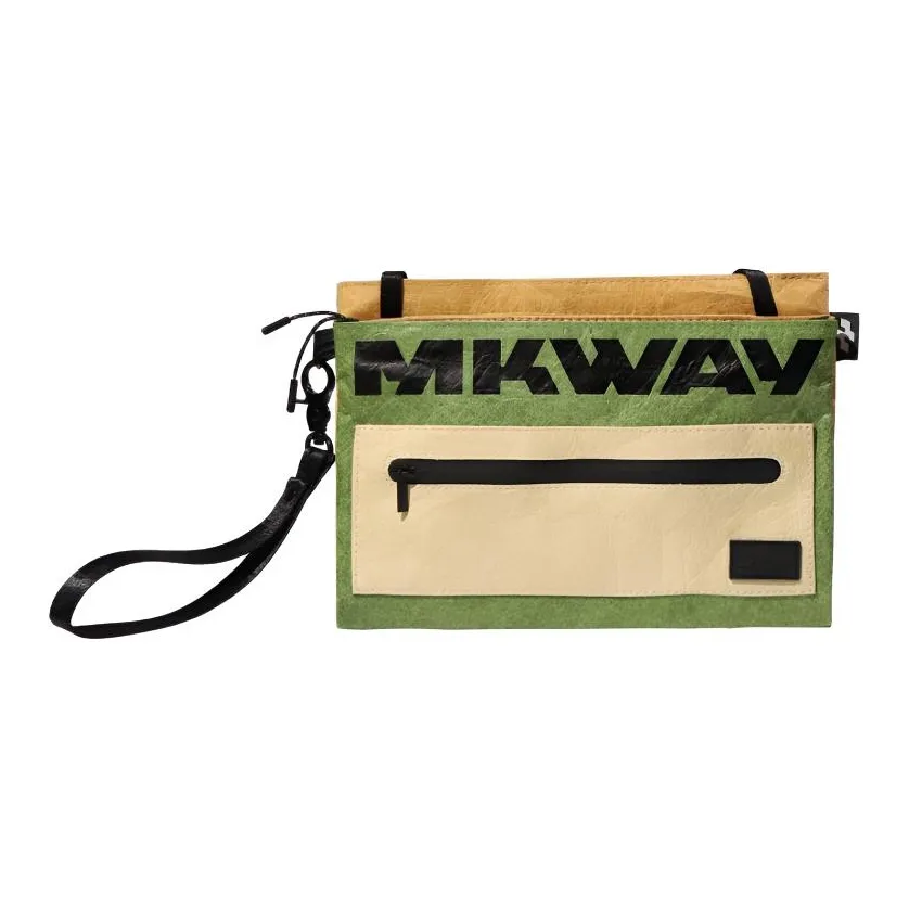 Hoshikawa Outdoors Сумка через плечо из бумаги DuPont лесной зеленый унисекс