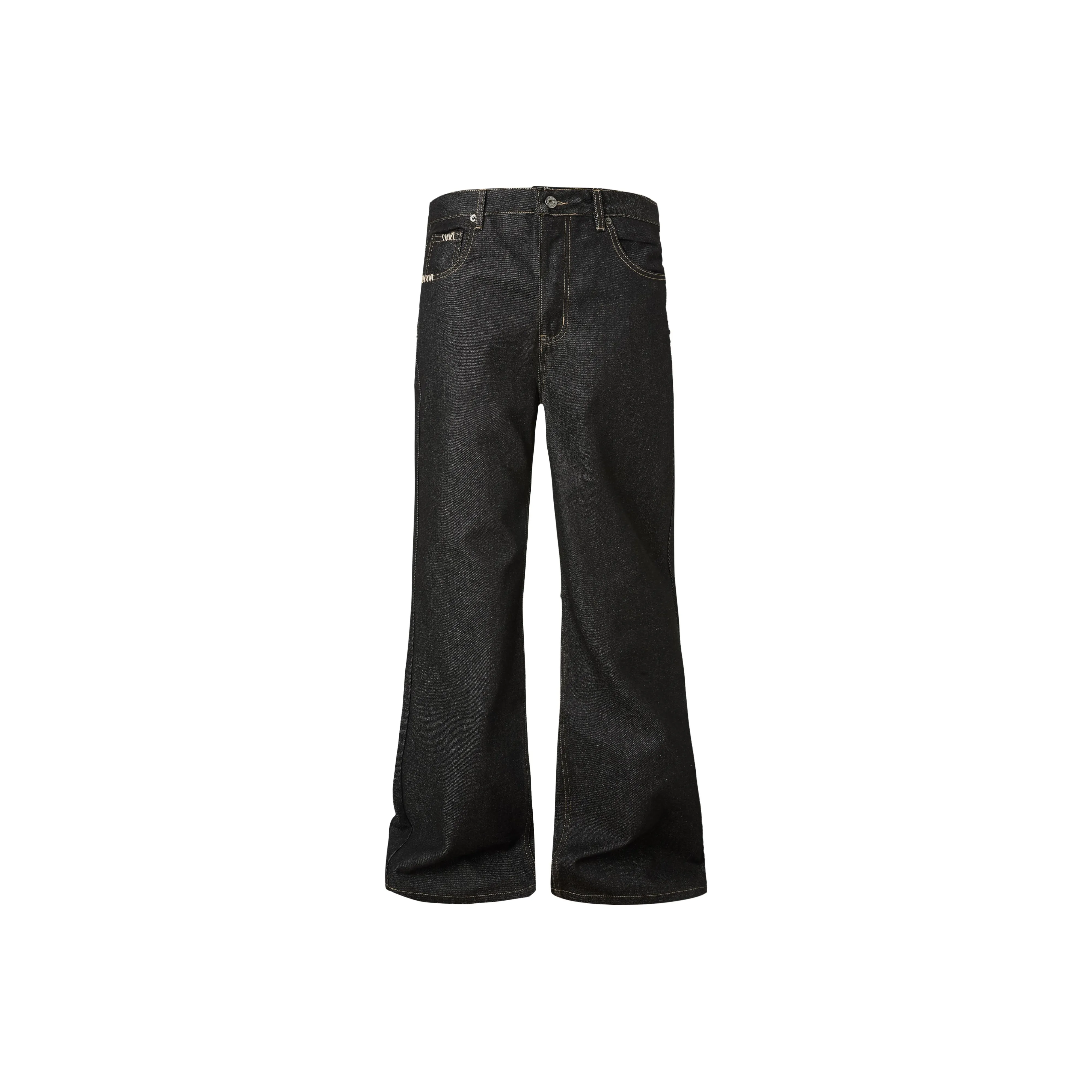 TREND ST Черные Унисекс Джинсы