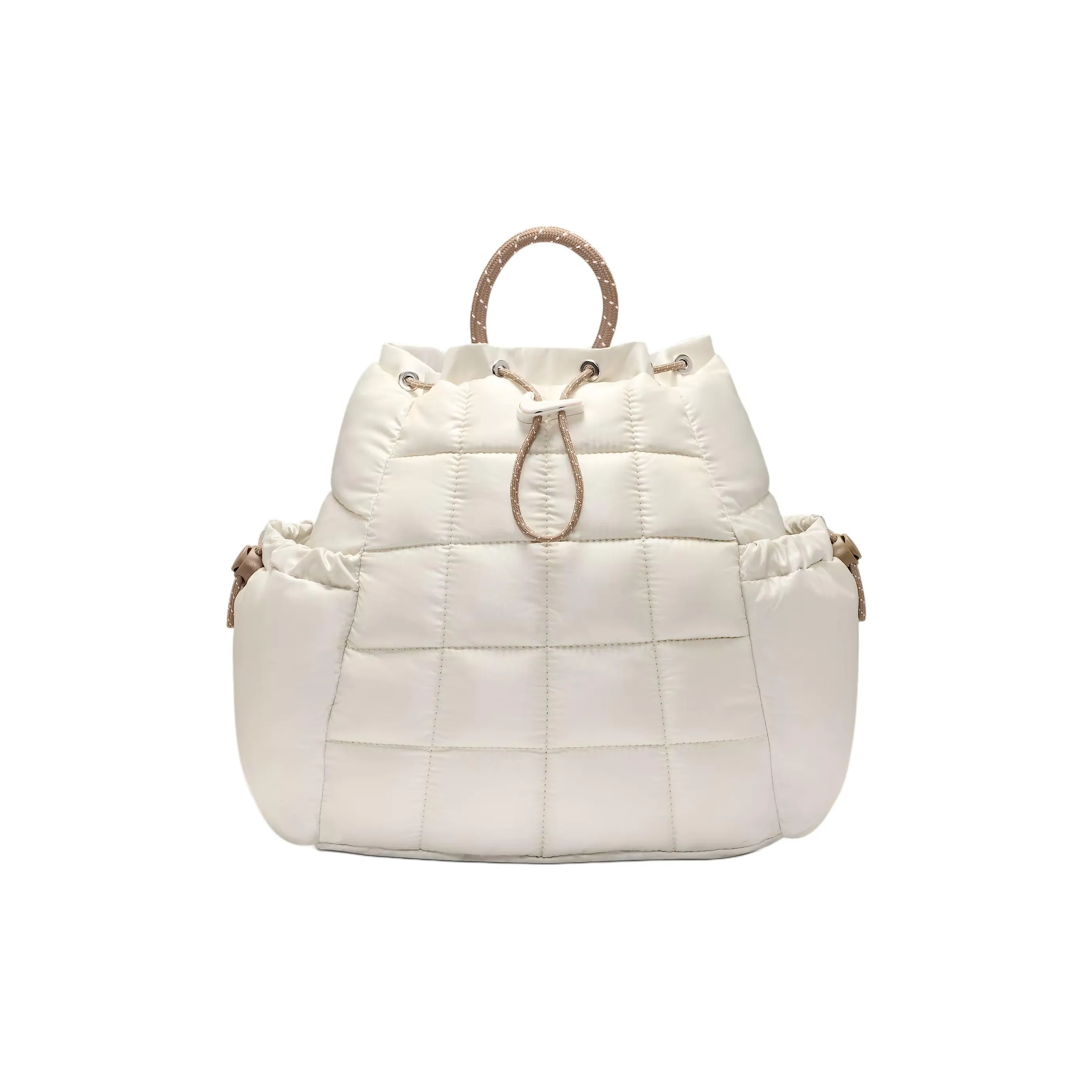 Nike Нейлон Рюкзак Мини Женский Экрю