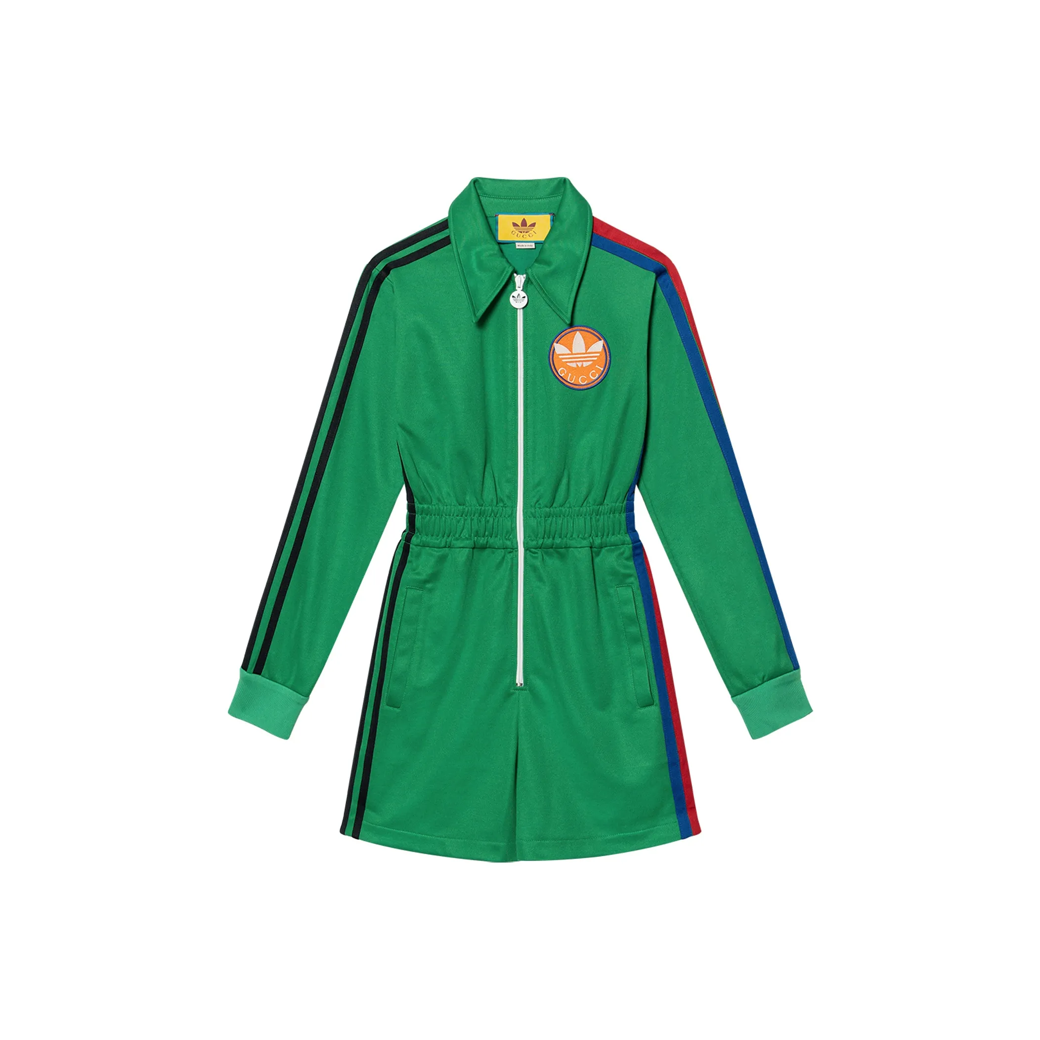 Adidas Originals X GUCCI X ADIDAS Collaboration Jumpsuits Women's Green