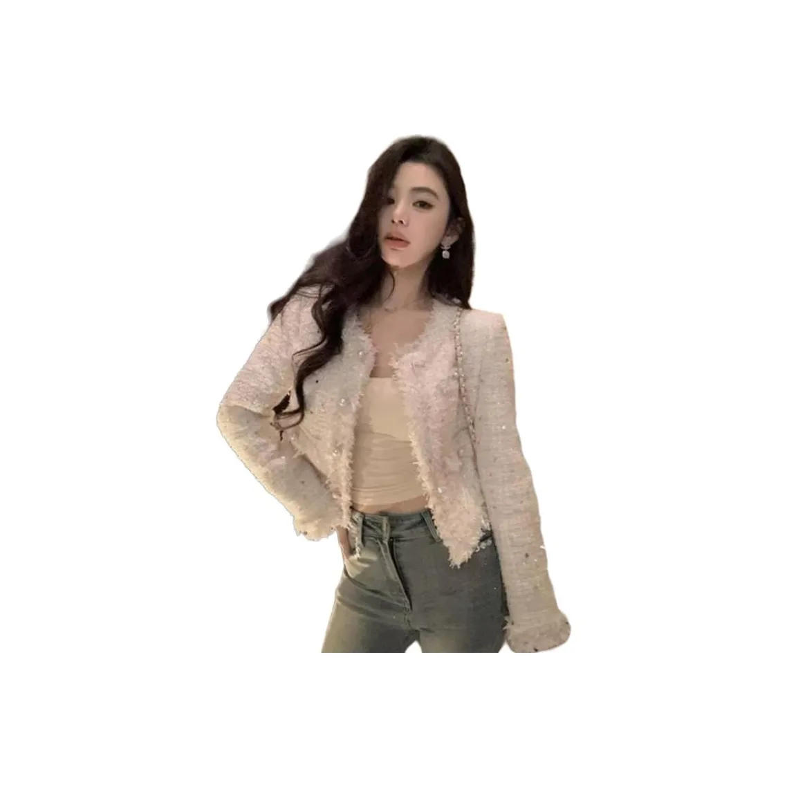 XIANSINIAO Укороченное пальто женское