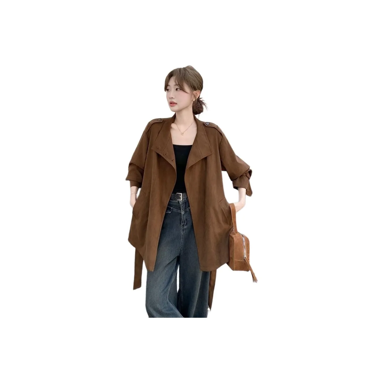 XIANSINIAO Укороченное пальто женское