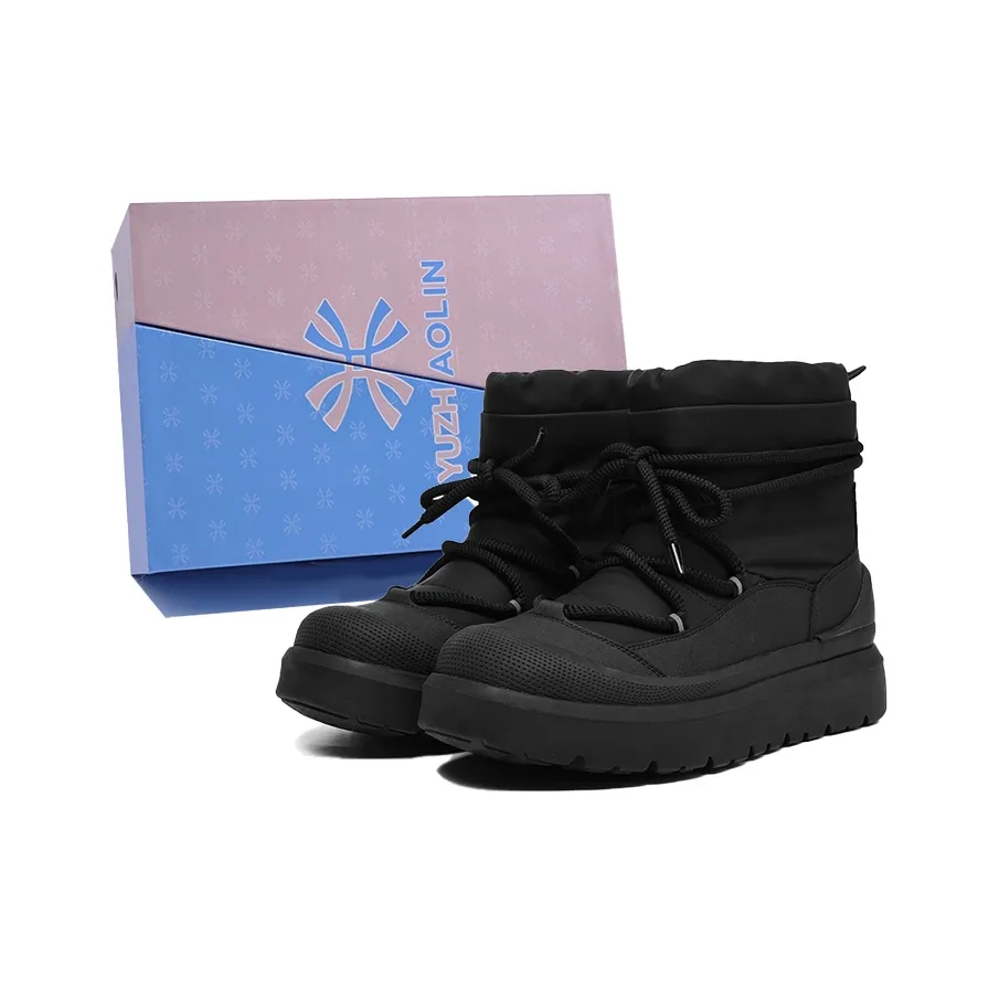 ЮЙЧЖАОЛИНЬ Сноубутсы Черные Мужские