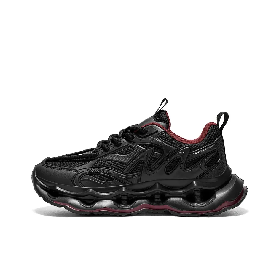 MIIOW Амортизация Покрытие Устойчивость к истиранию Противоскользящий Низкий Топ Толстая подошва Мужские