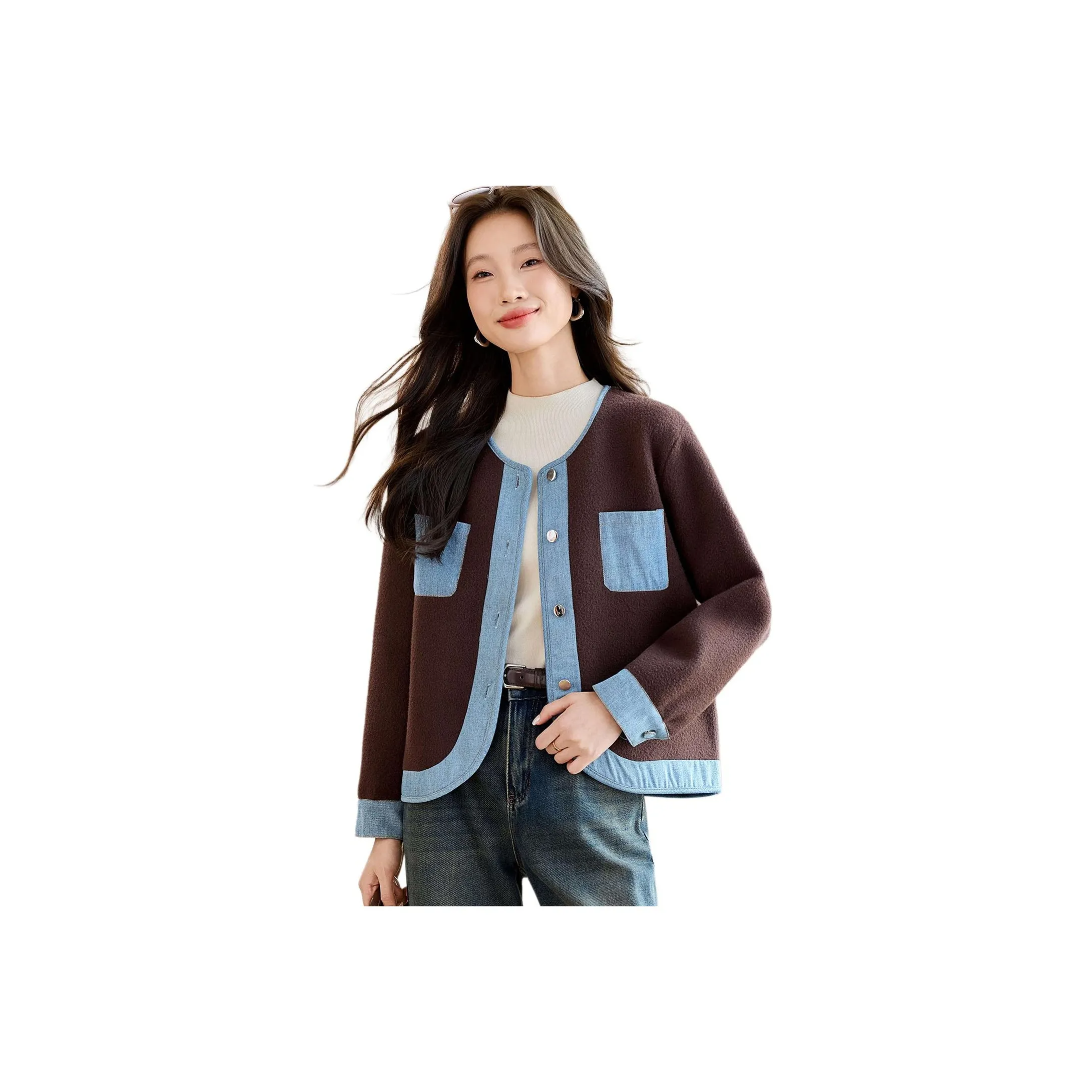 YPUT Женские Короткие Пальто