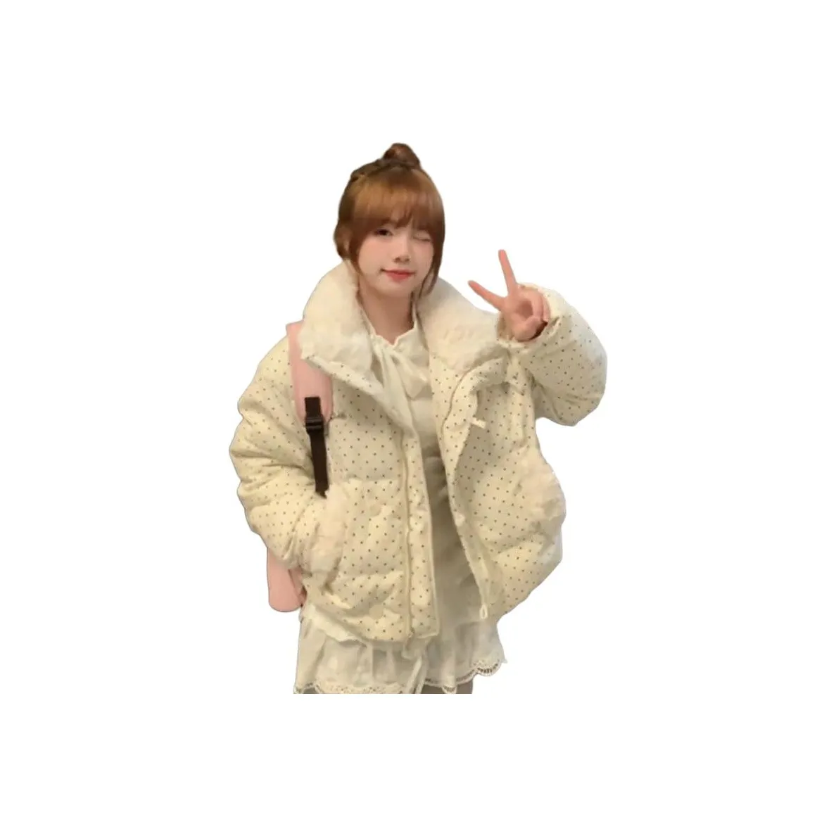 VINMUK Белый Женские пуховики