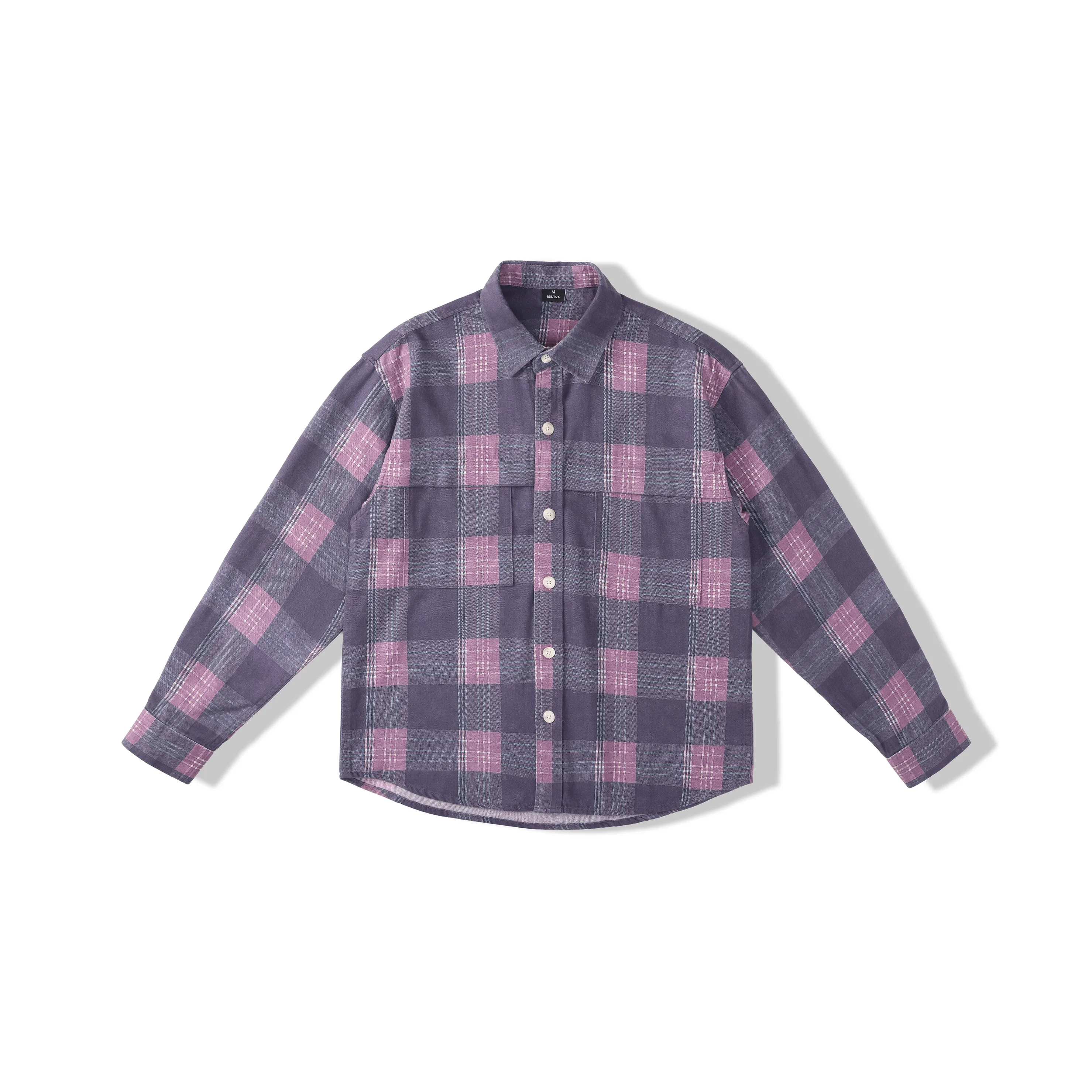 J.F.U Фиолетовые Мужские Рубашки