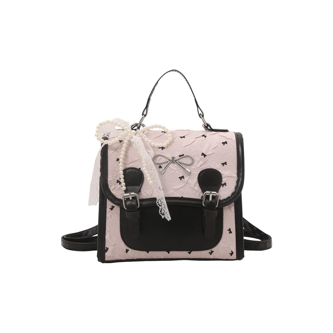 DIFFERENT FACES ПУ (полиуретан) Рюкзак Женские Розовый