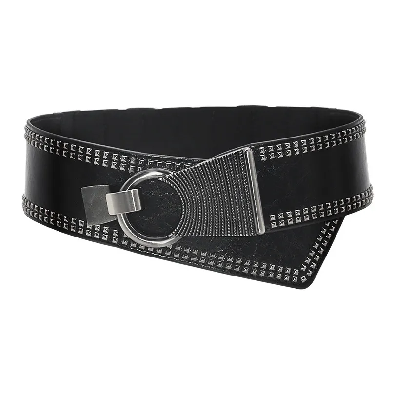 JW PU (полиуретан) Сплав Кожаные ремни Унисекс 6 см