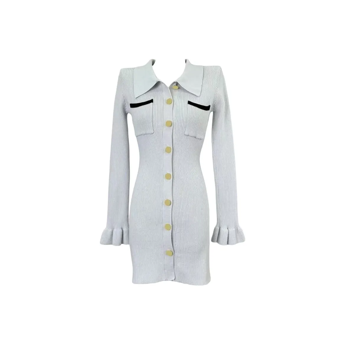 MA JOURNEE Длинное платье с длинными рукавами женское