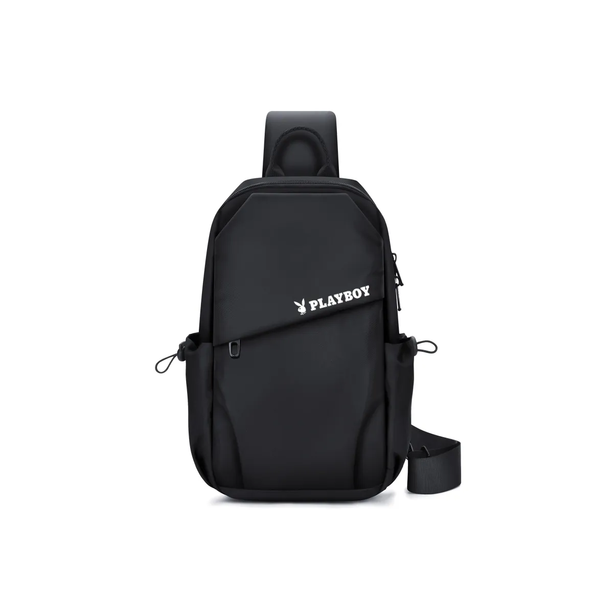 PLAYBOY Collaboration Oxford Sling Bag Large Men's Black