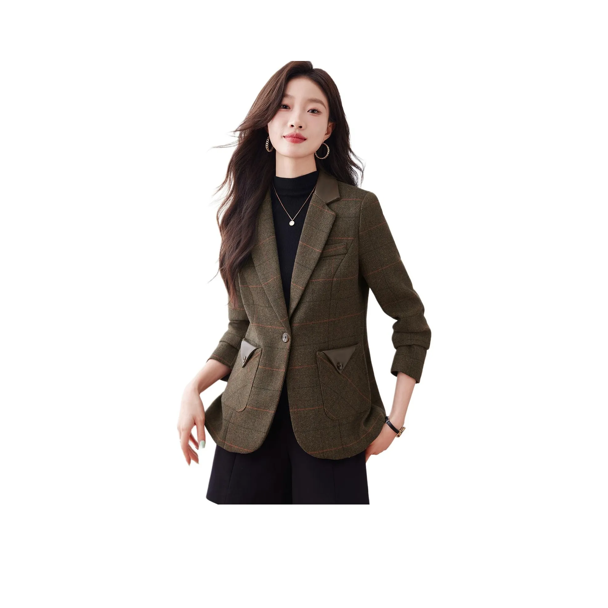 YPUT Кофе Женские Деловые костюмы