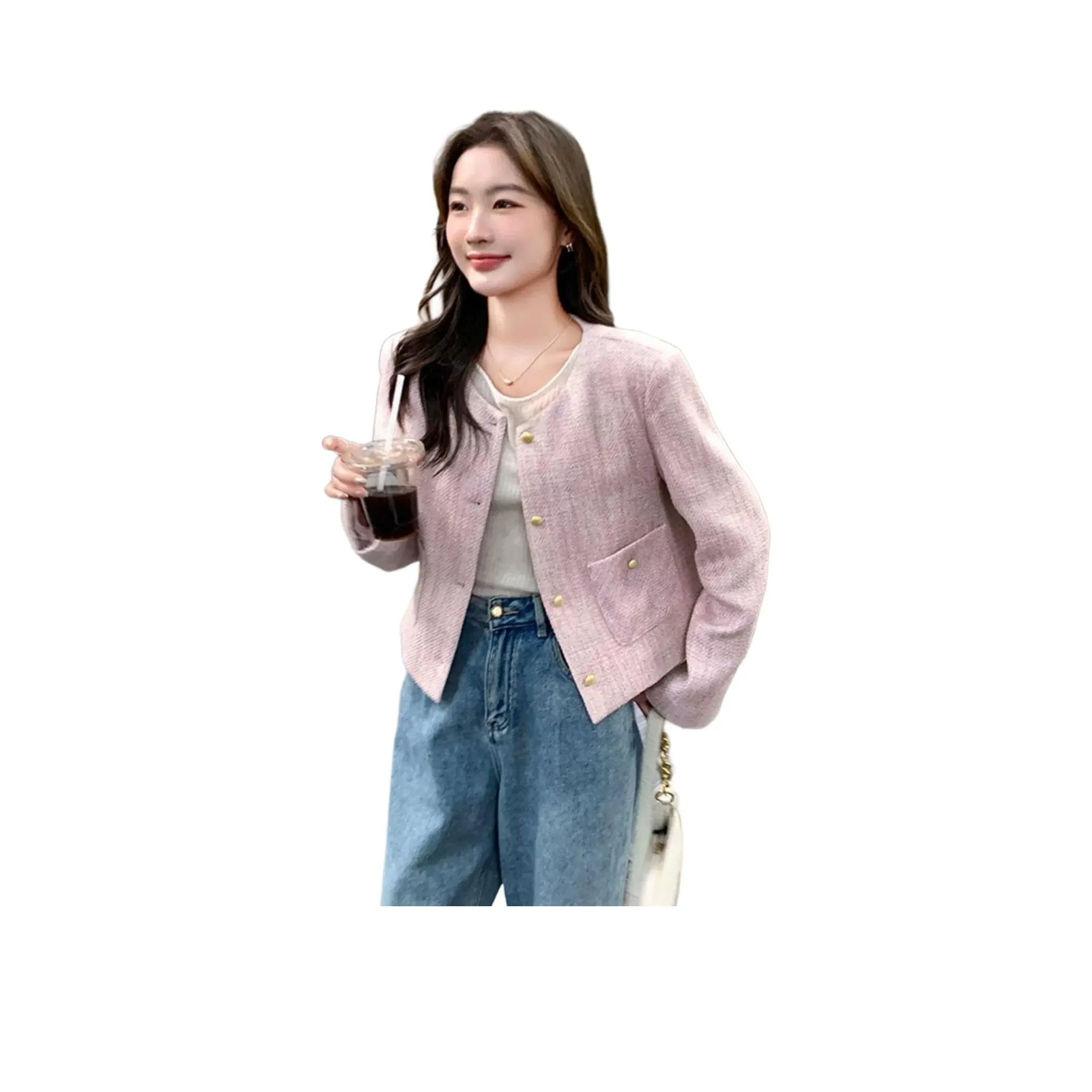 XIANSINIAO Укороченное пальто женское